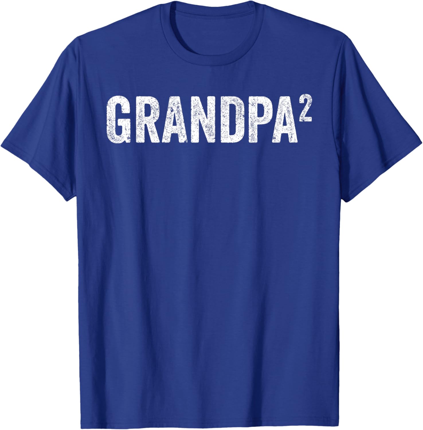 Cute Grandpa of Two Grandkids T-Shirt for Father's Day Gift - 7