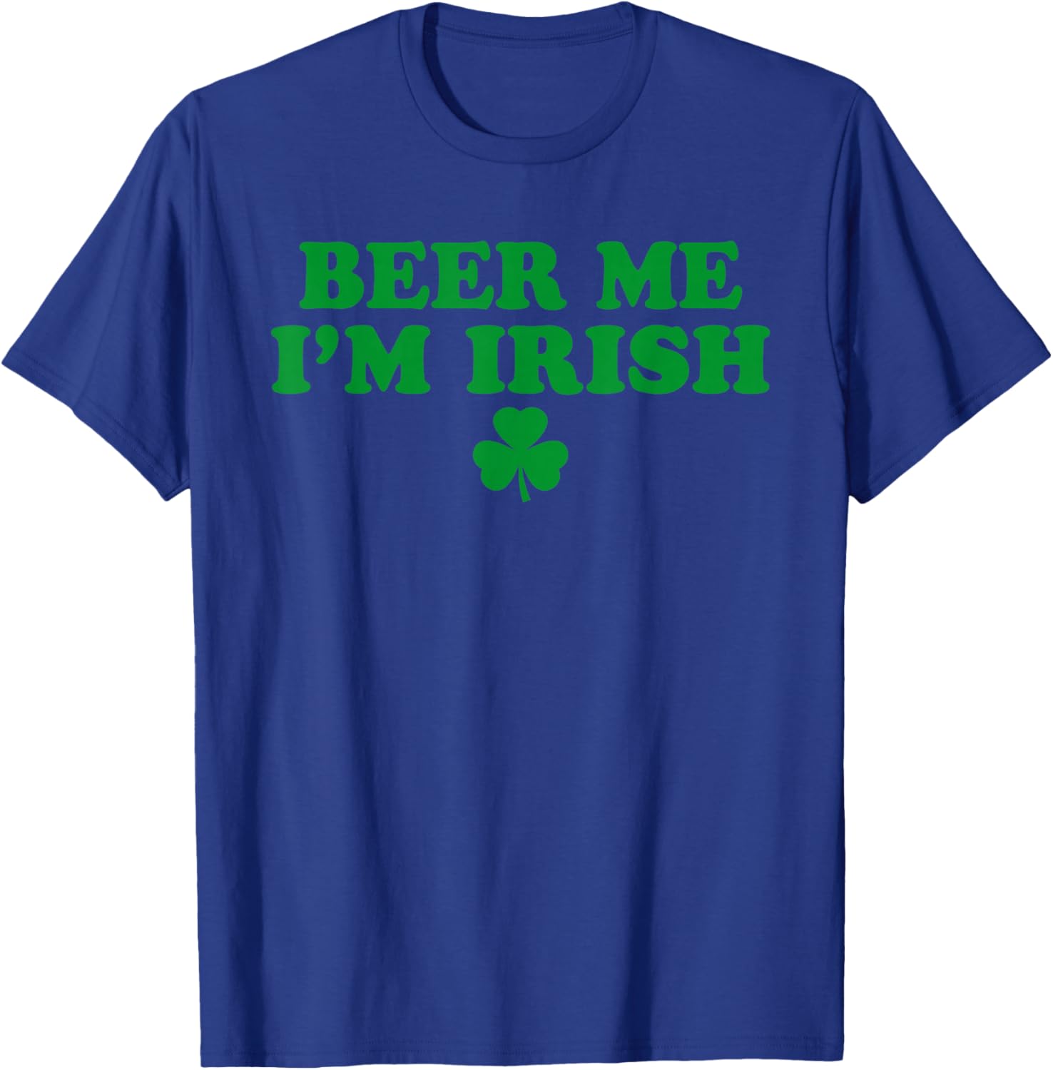 Funny Irish Shamrock Beer Me T-Shirt for St Patricks Day Celebration - 2