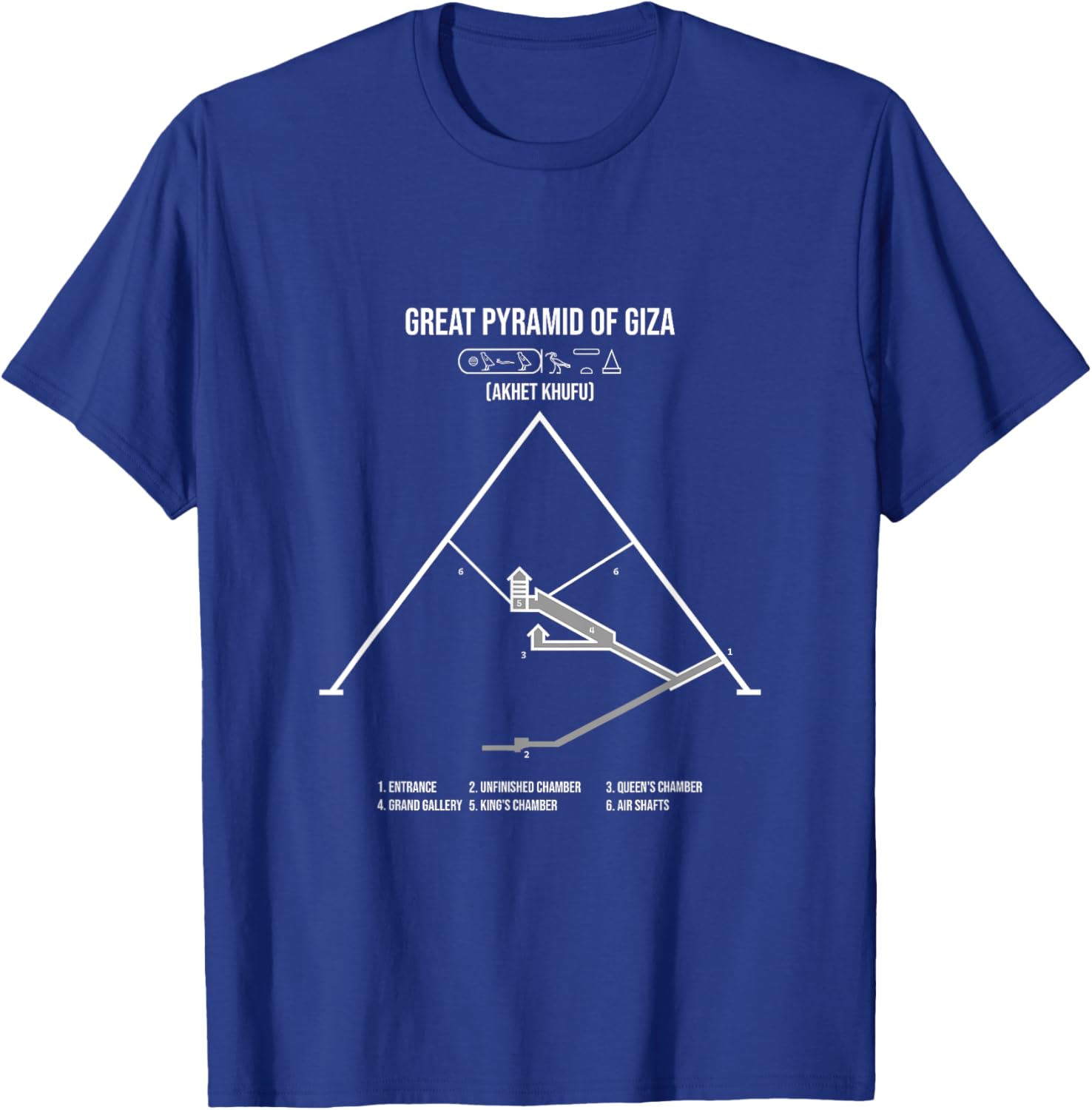 Great Pyramid of Giza T-Shirt for Travel Lovers and History Buffs - 2