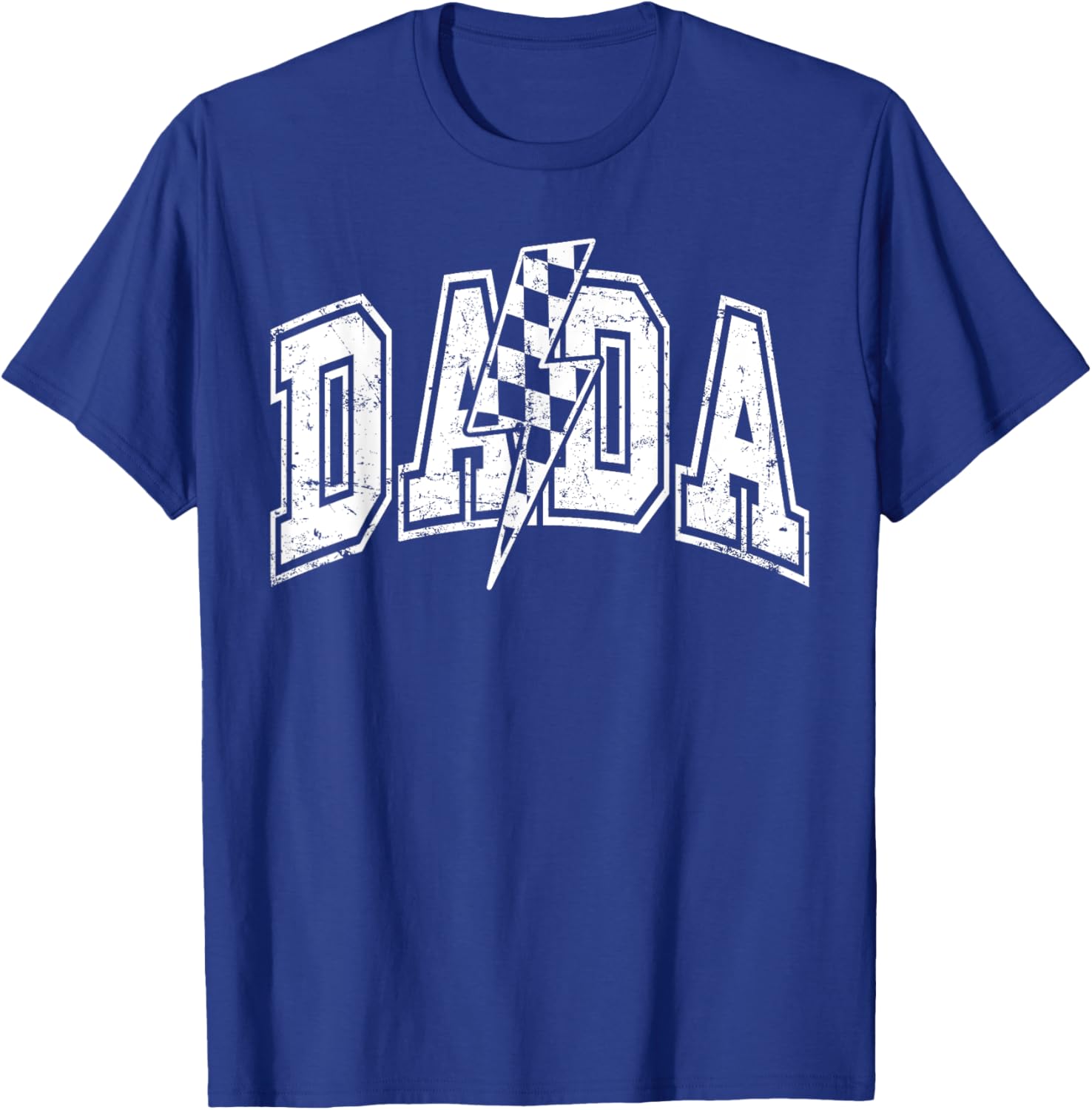 Checkered Lightning Bolt T-Shirt for Dad and Grandpa – Father's Day Gift - 19