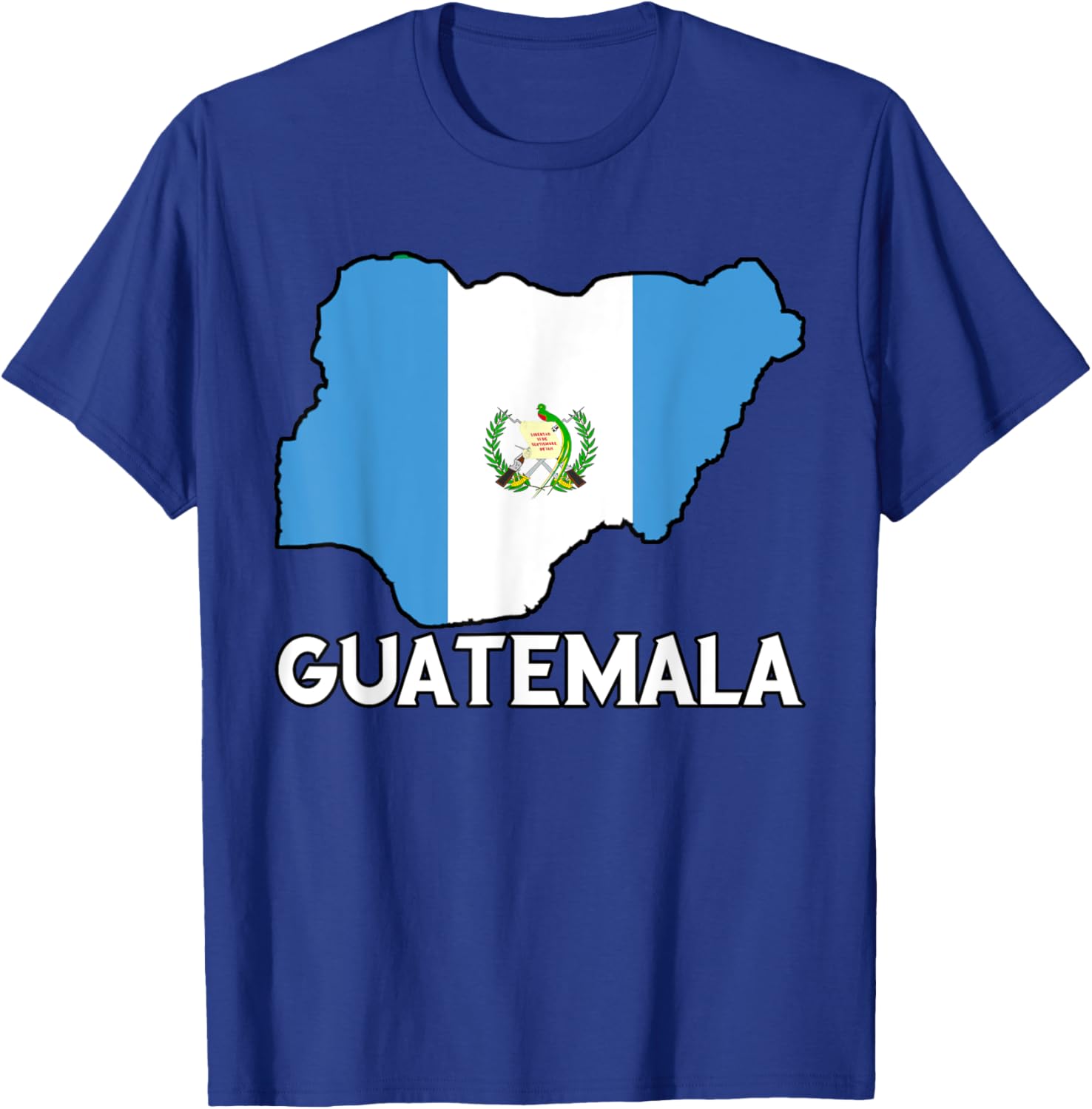 Guatemalan Pride T-Shirt with Flag Map for Cultural Connection - 5