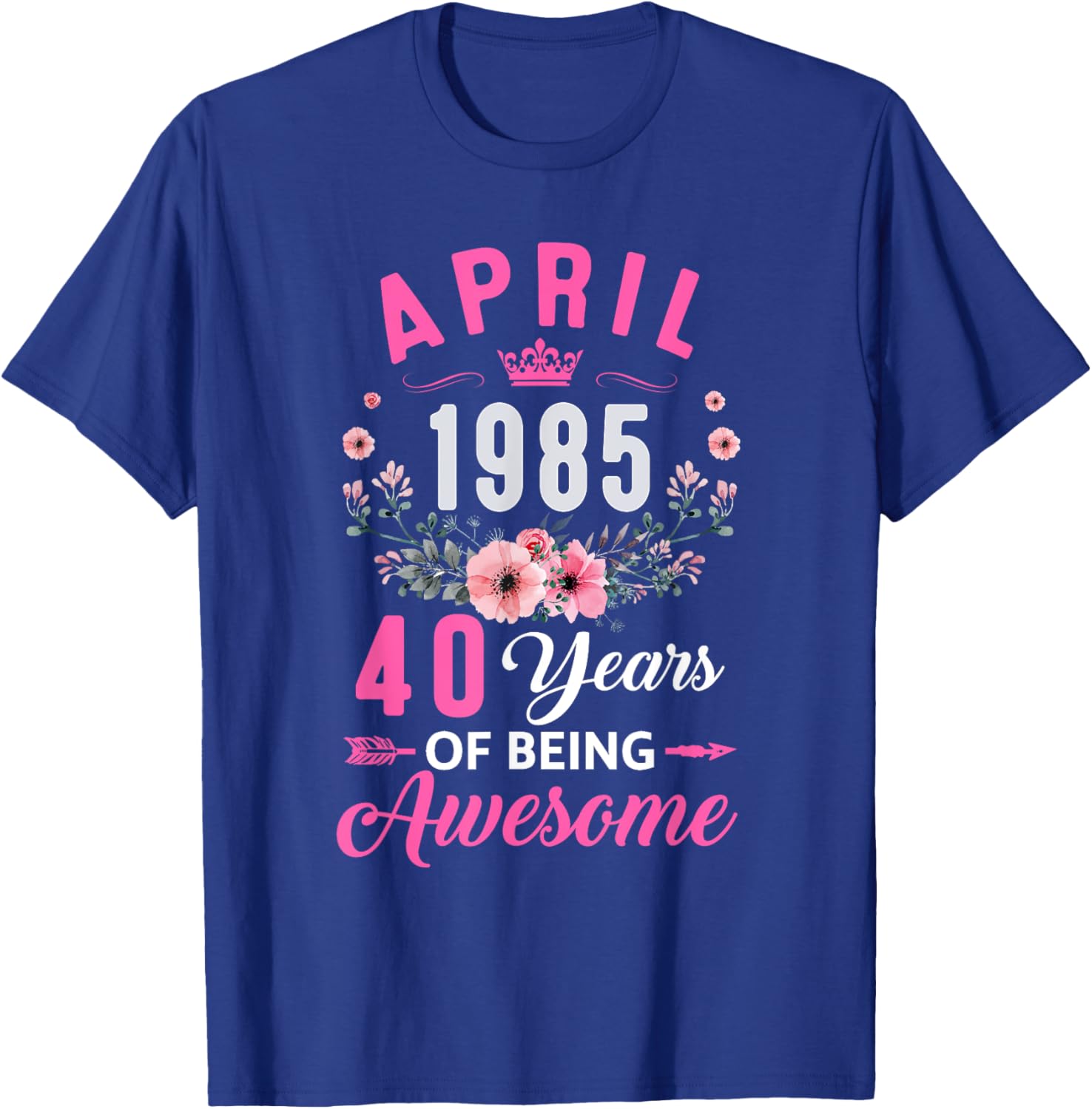 Awesome Since 1985 40th Birthday Women's T-Shirt for April Celebrations - 2