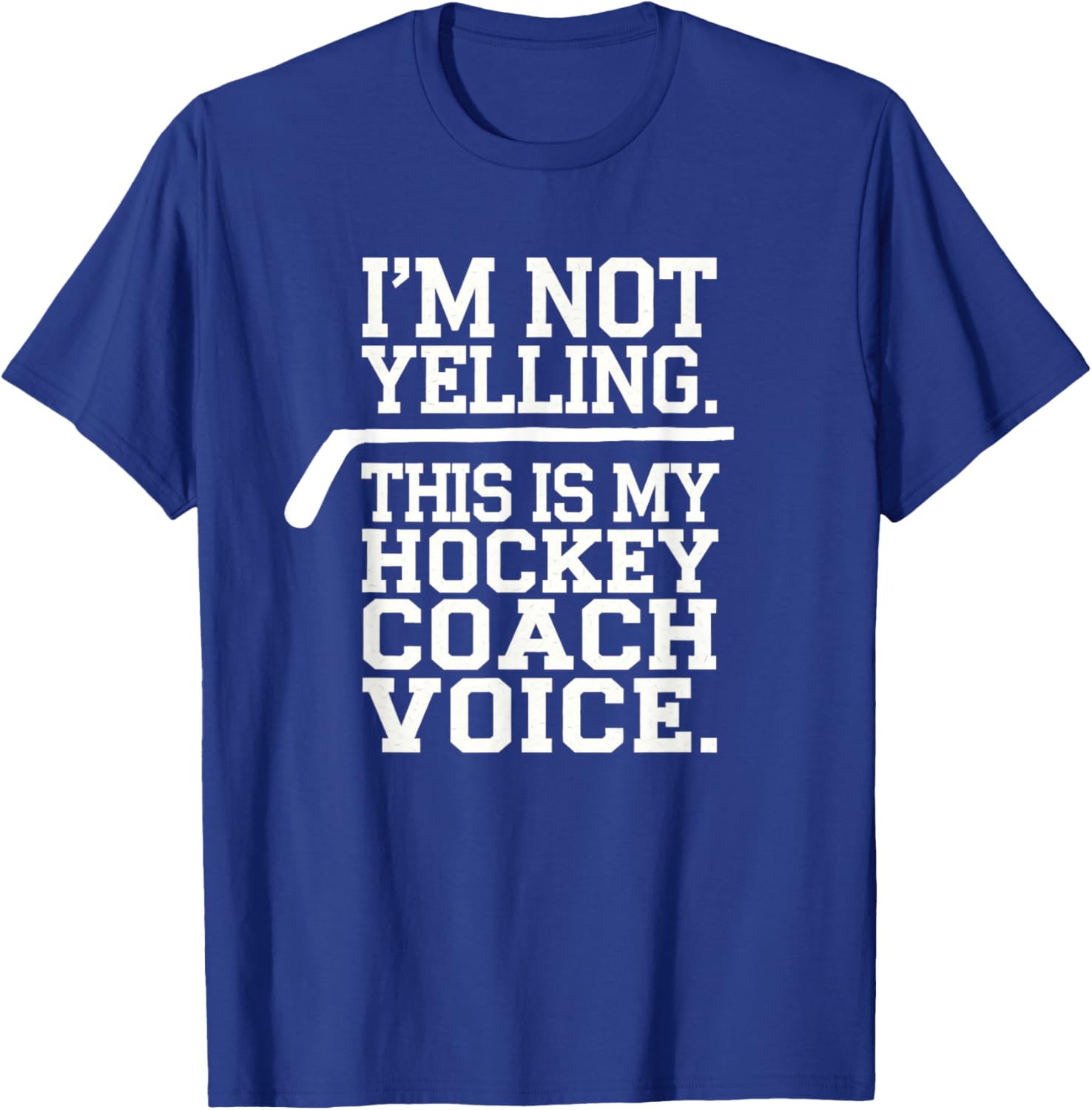 Hockey Coach Voice T-Shirt Funny Gift for Coaches Players and Fans - 3