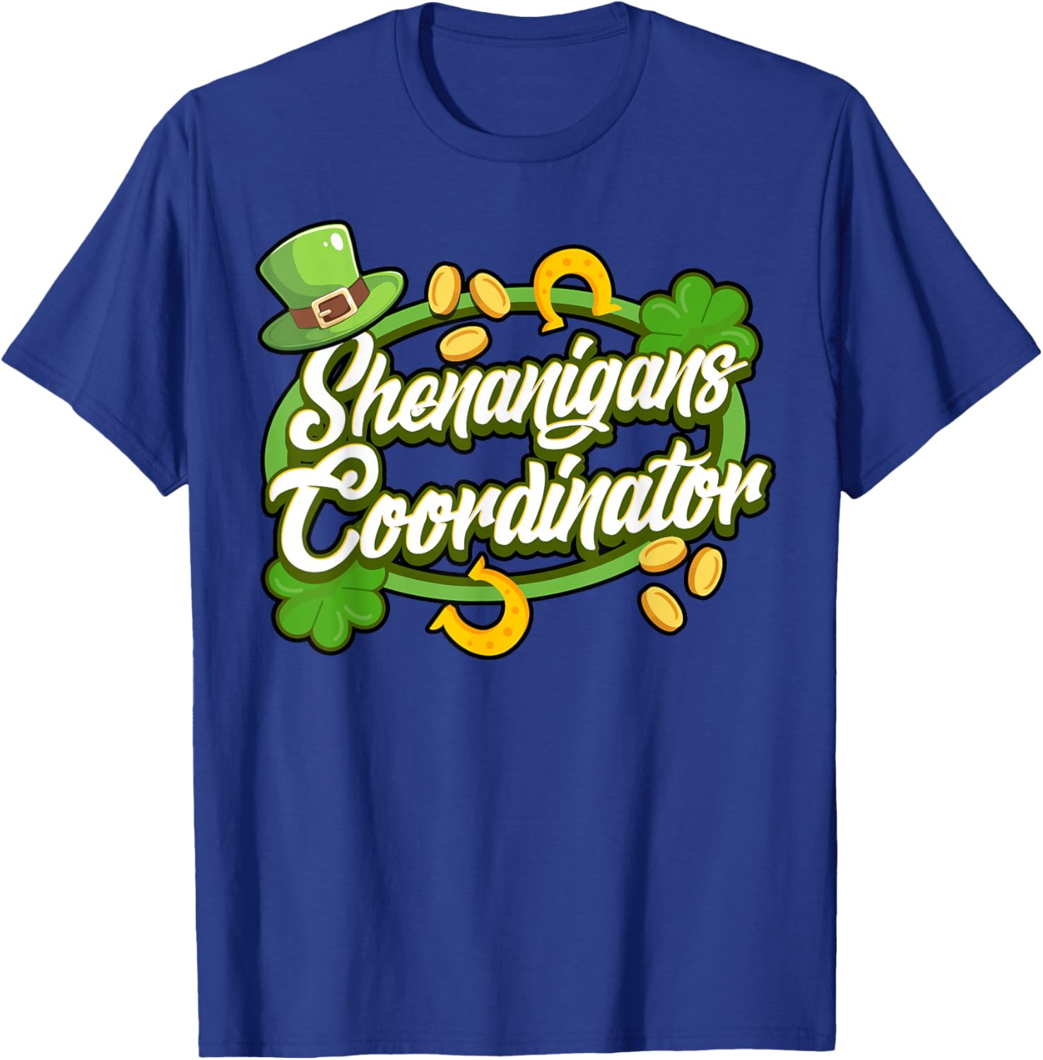 Funny Shenanigans Coordinator St Patrick's Day T-Shirt for Fun Celebrations - 18
