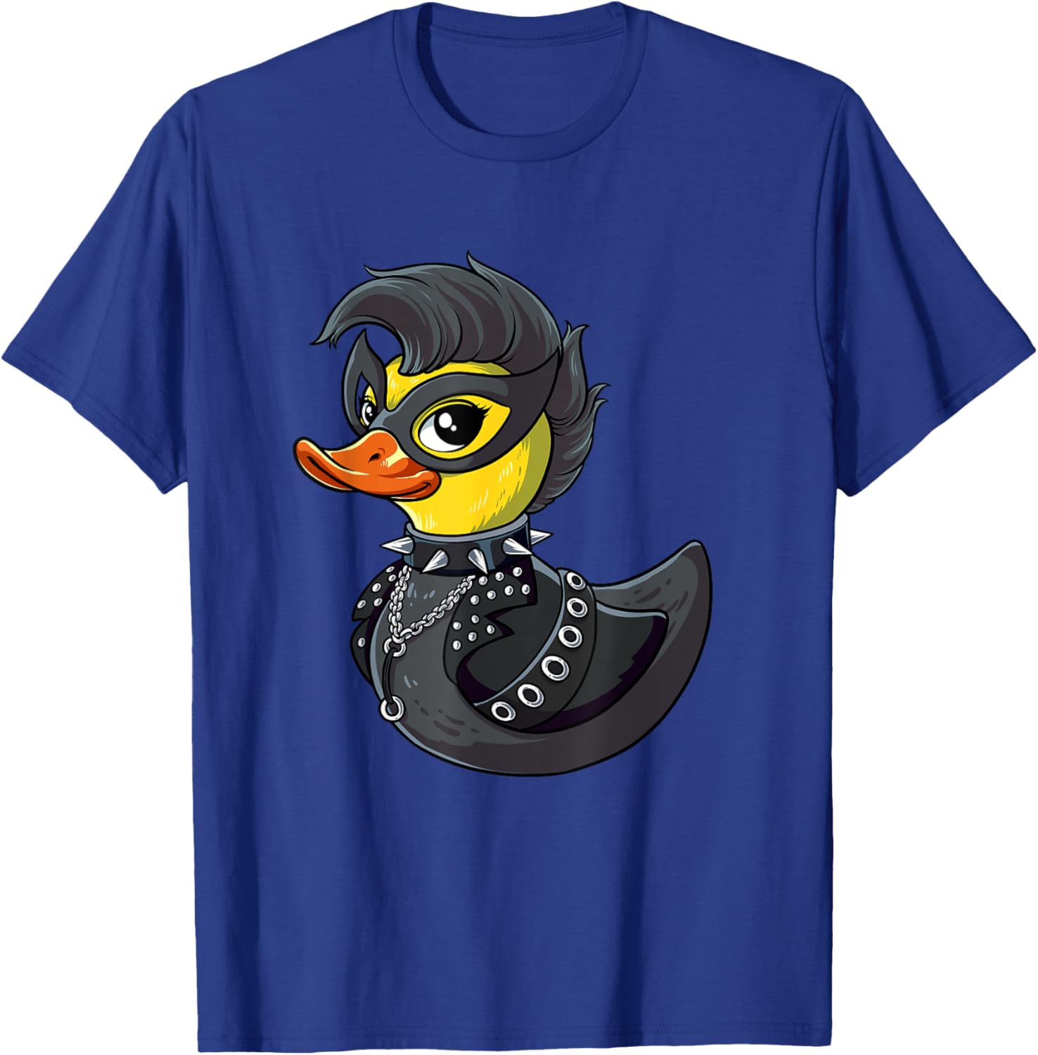 Punk Duck Rocker T-Shirt for Music Lovers - Cool Graphic Tee - 17