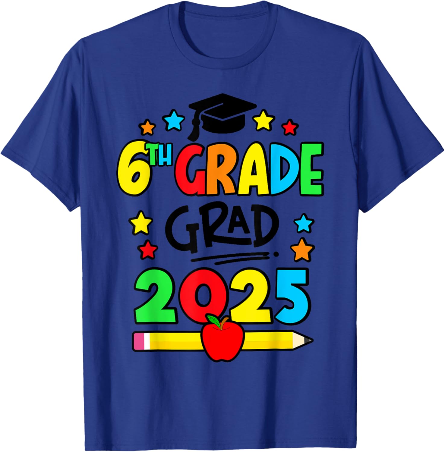 Sixth Grade Graduation T-Shirt 2025 Perfect for Elementary School Celebrations - 1