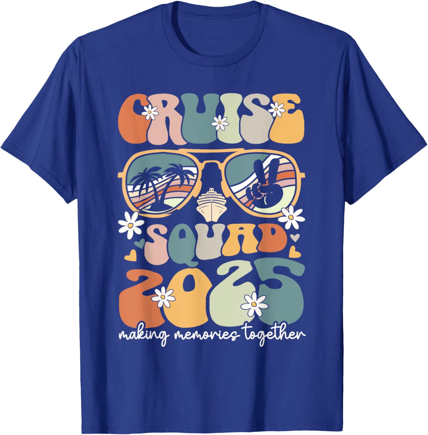 Cruise Squad 2025 Family Matching Summer Vacation T-Shirts for Fun Adventures - 15