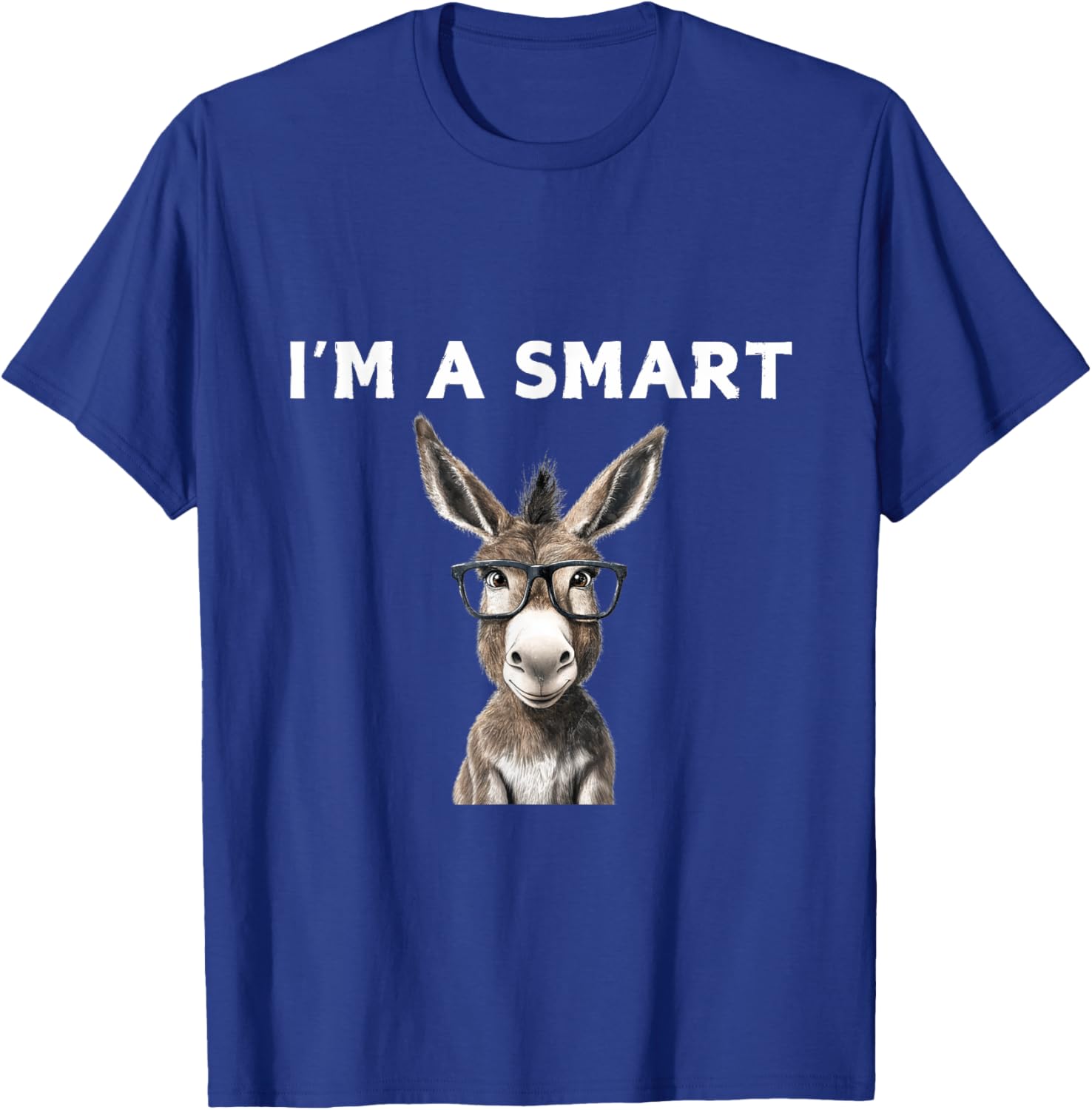 Smart Donkey T-Shirt for Fun Lovers - Unique and Stylish Graphic Tee - 4