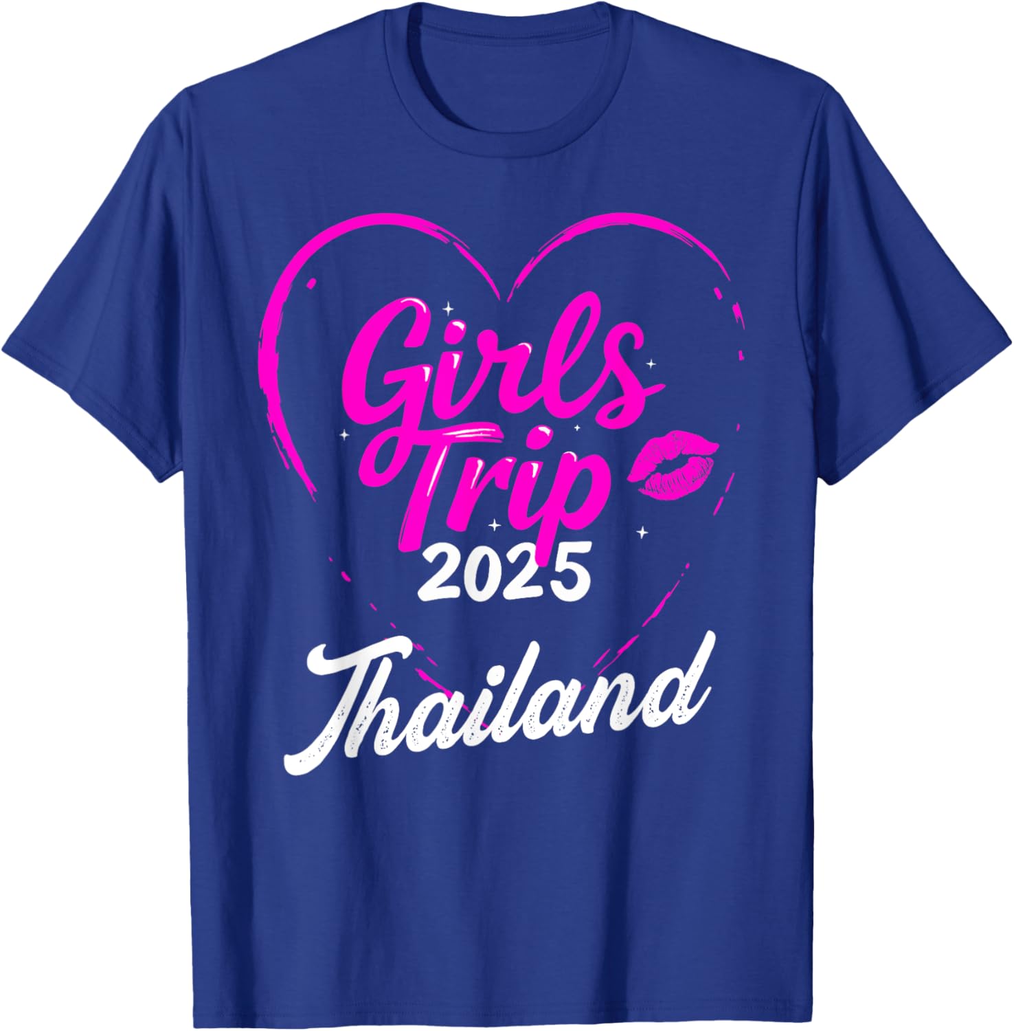 Girls Trip Thailand 2025 Birthday Squad T-Shirt for Fun Weekend Getaway - 7