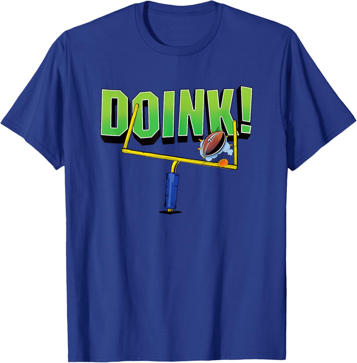 Funny Football Kicker T-Shirt for Fans Who Missed the Field Goal Posts - 27