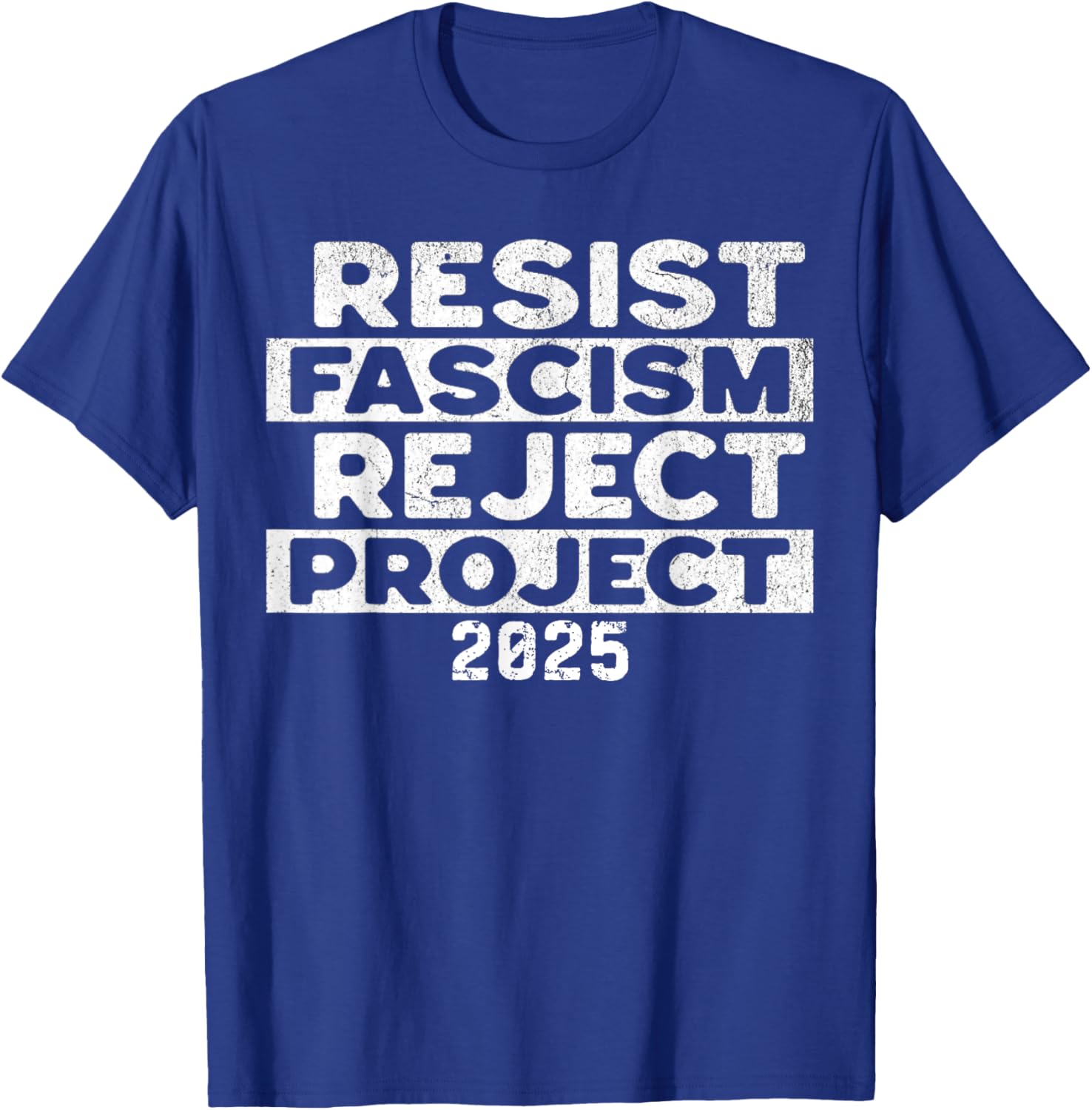 Resist Fascism Reject Project 2025 T-Shirt - Powerful Statement Apparel - 5
