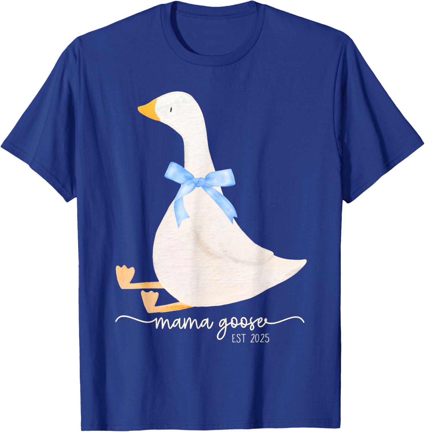 Silly Goose Mom T-Shirt for Mother’s Day - Mama Goose Est 2025 - 12