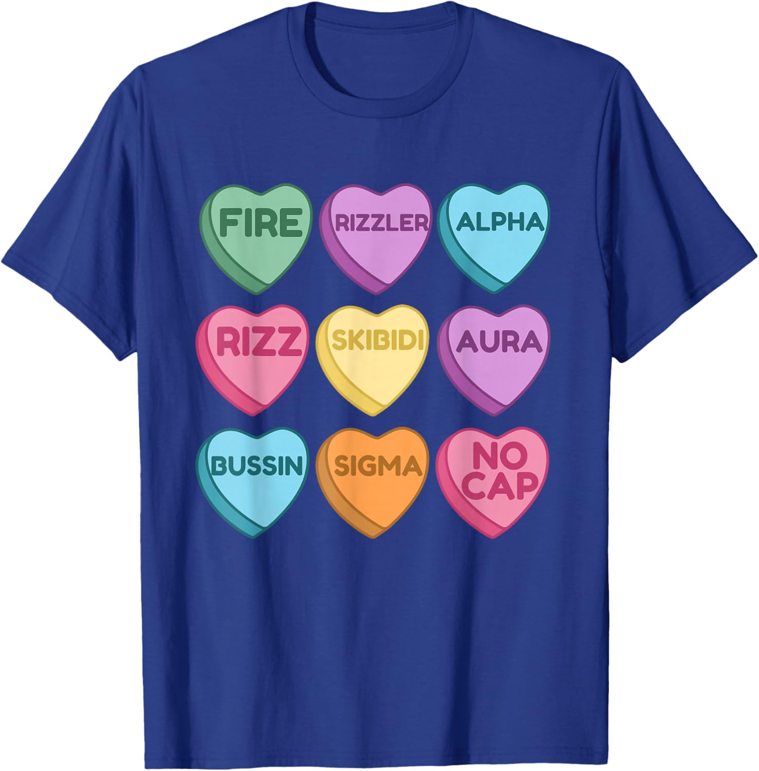 Skibidi Valentine's Day Funny Rizz T-Shirt for Trendy Love Birds - 15