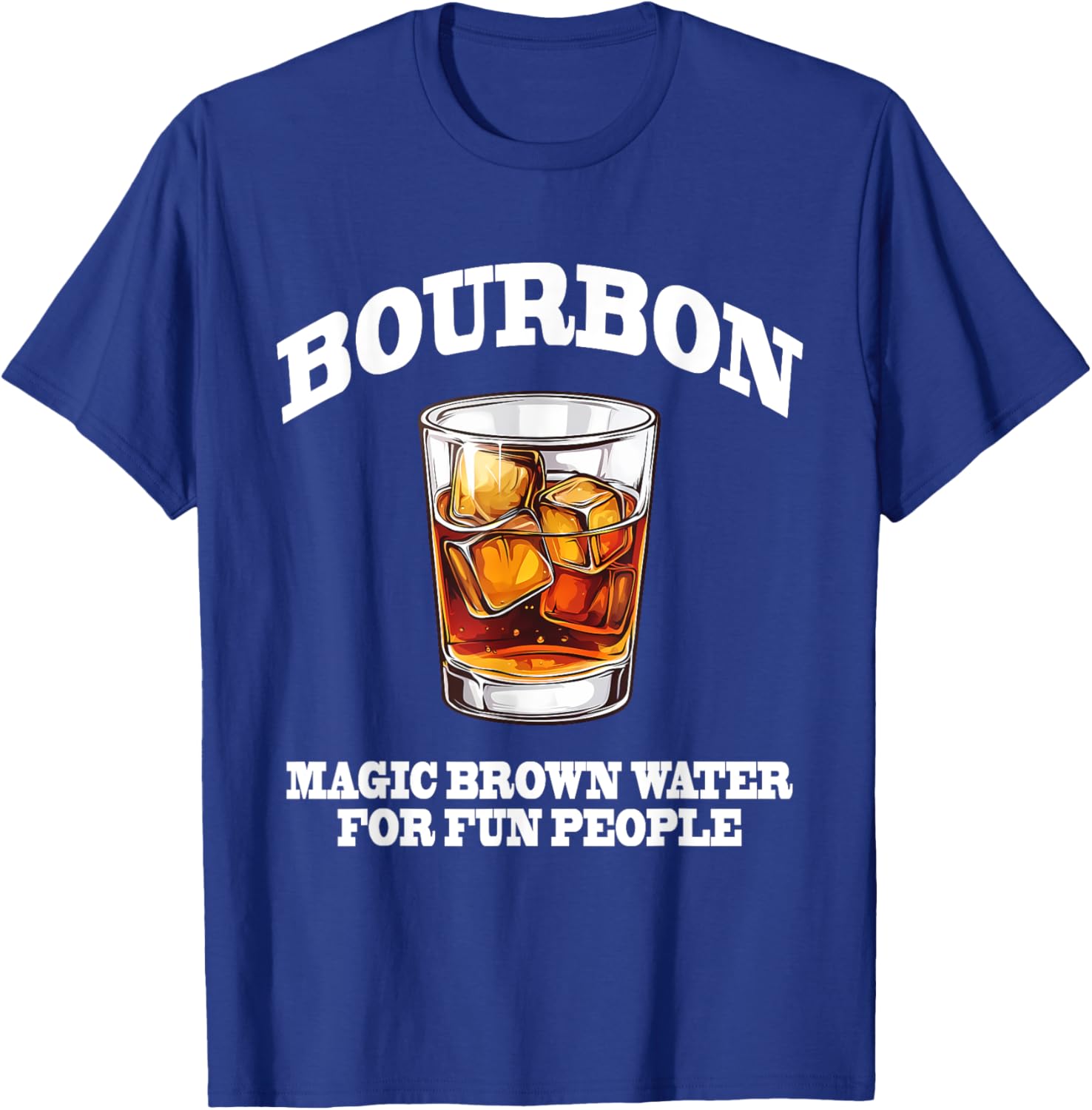 Funny Bourbon Magic Brown Water T-Shirt for Bourbon Lovers and Friends - 2