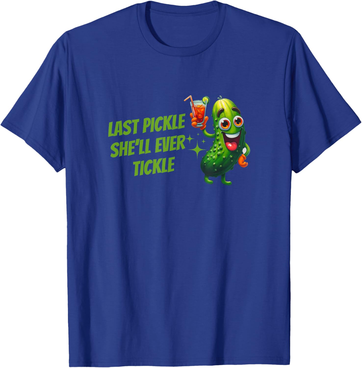 Last Pickle She'll Ever Tickle Bachelorette Party T-Shirt for Fun Celebrations - 9