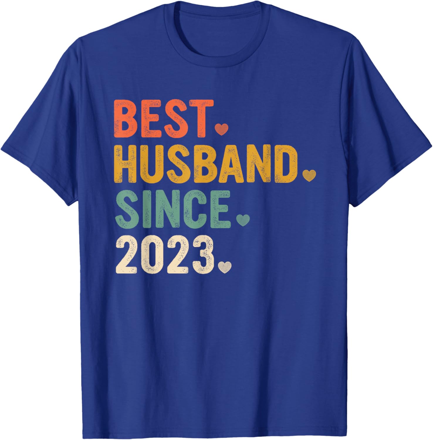 Best Husband Since 2023 2 Year Anniversary T-Shirt Gift for Him - 8