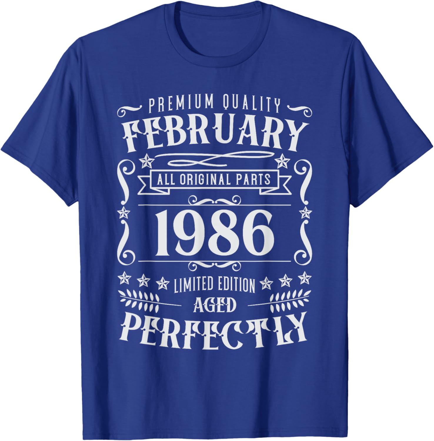 39th Birthday Legends Born in February 1986 T-Shirt for Celebrations - 14