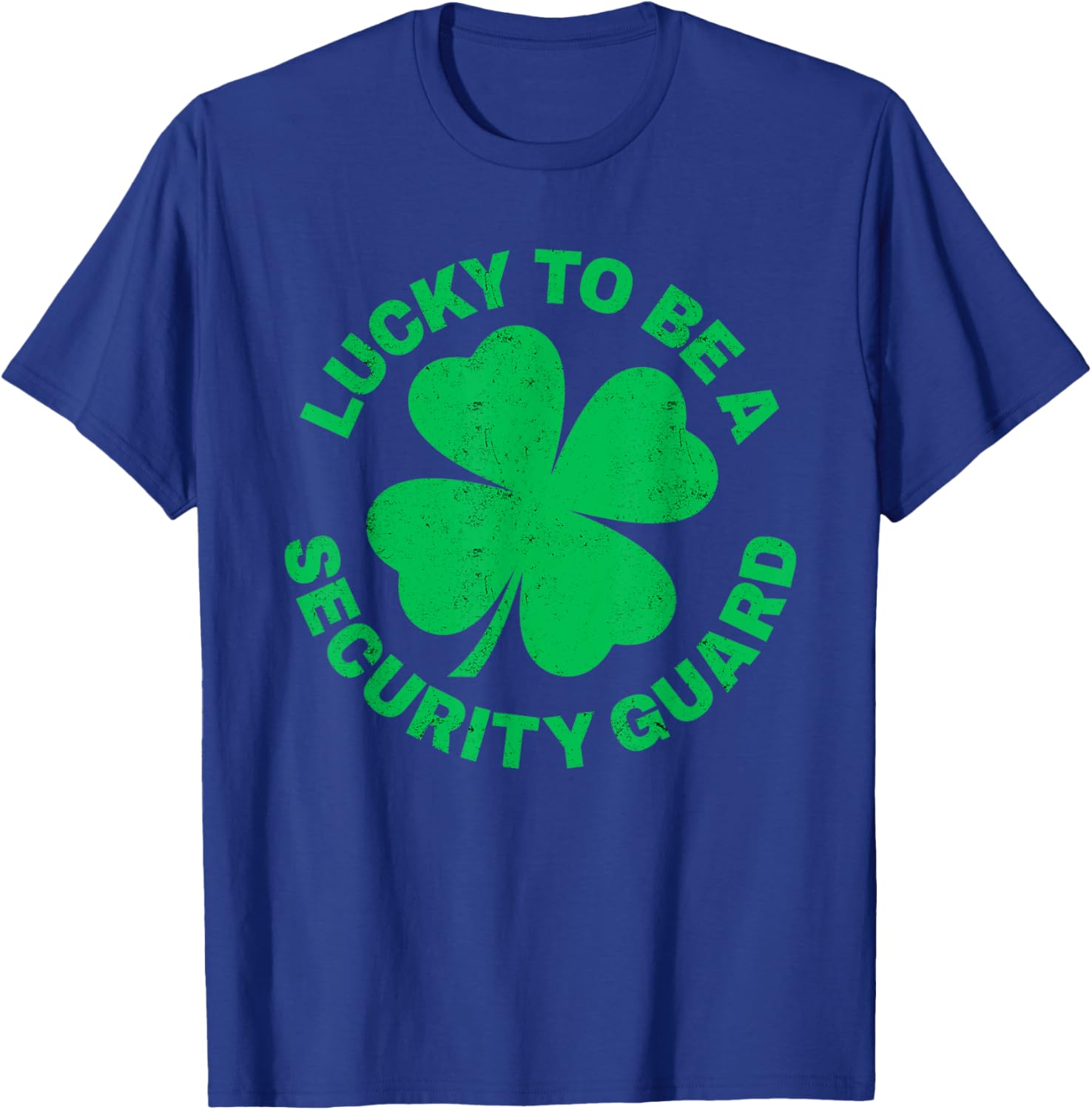 Lucky to Be a Security Guard St Patrick's Day T-Shirt for Irish Celebrations - 26