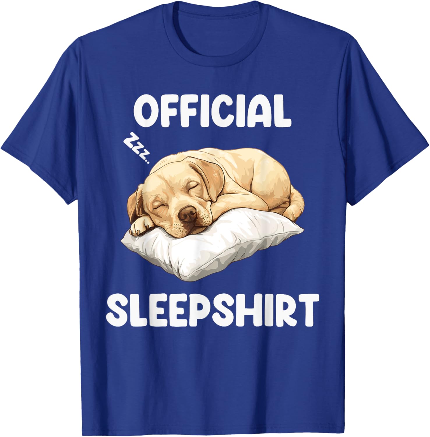 Funny Labrador Sleepshirt for Dog Lovers Comfortable Sleepwear T-Shirt - 17