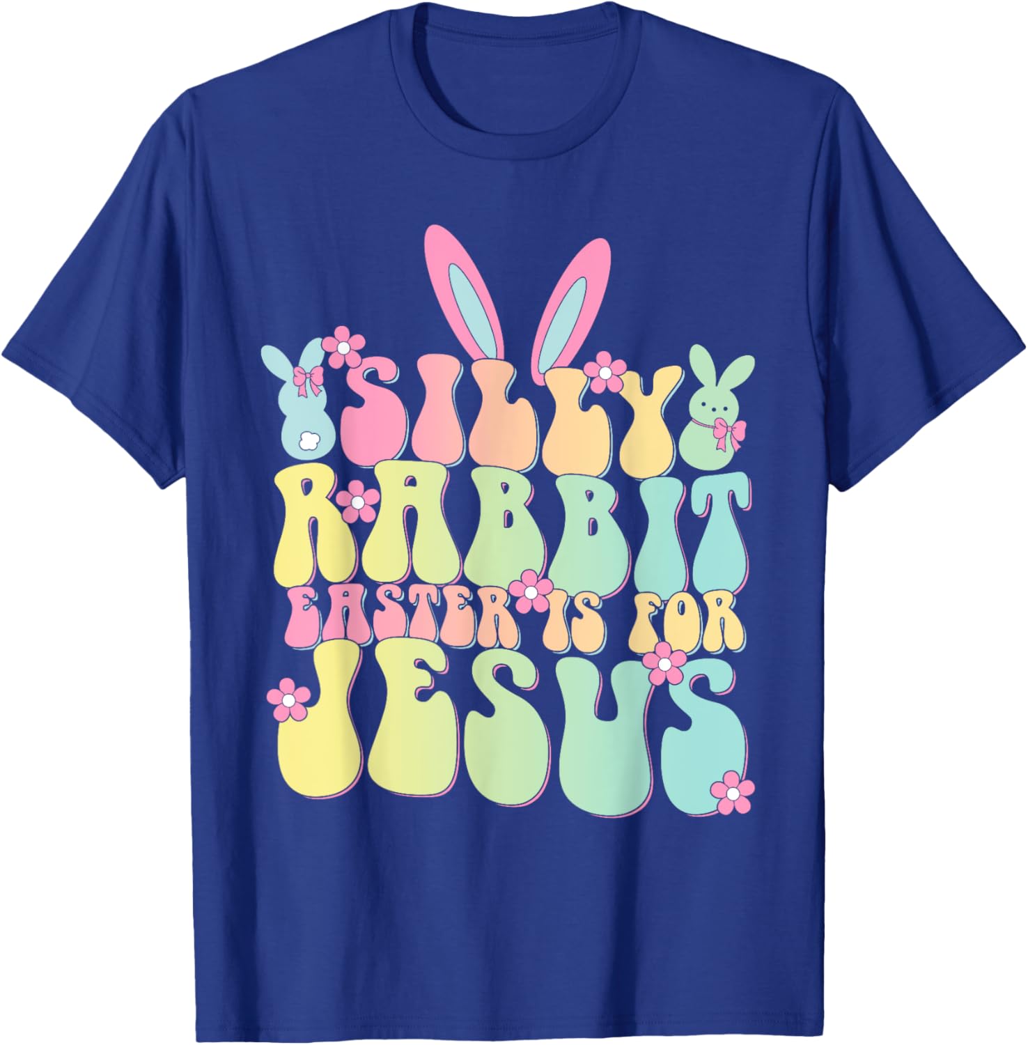 Silly Rabbit Easter is For Jesus Christian T-Shirt for Celebrating Easter - 5