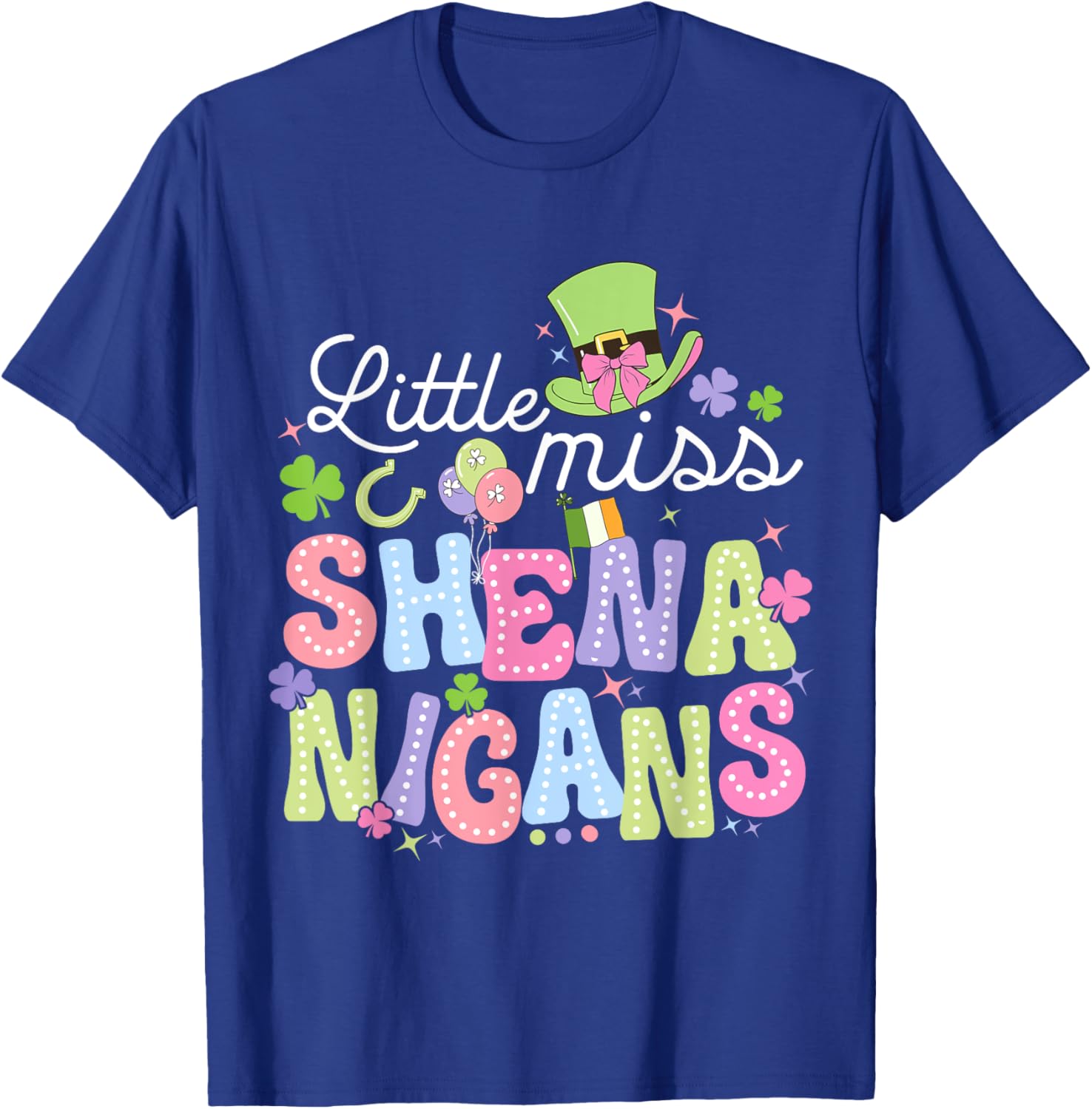 Little Miss Shenanigans St Patricks Day Toddler Irish T-Shirt for Girls - 14
