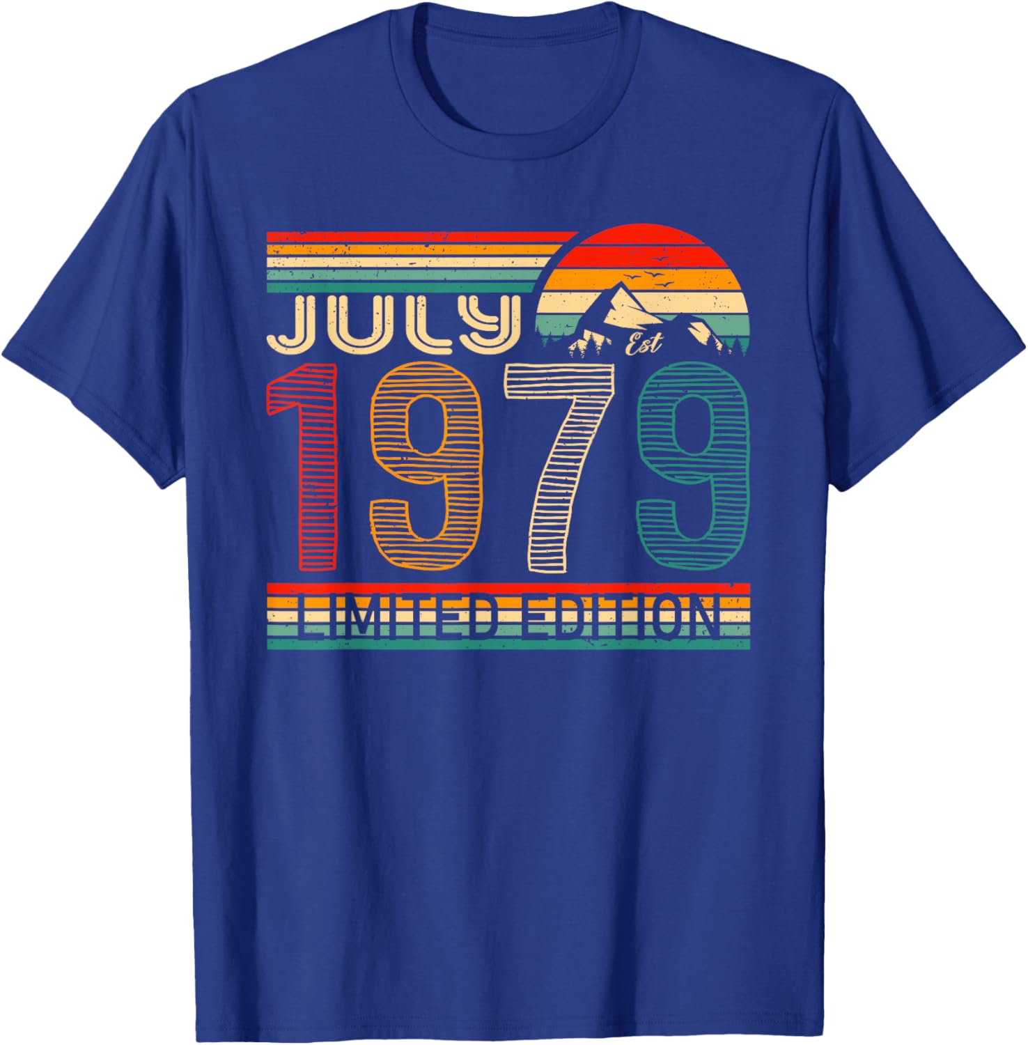 July 1979 Vintage Birthday T-Shirt Classic Retro Style Birthday Gift - 23