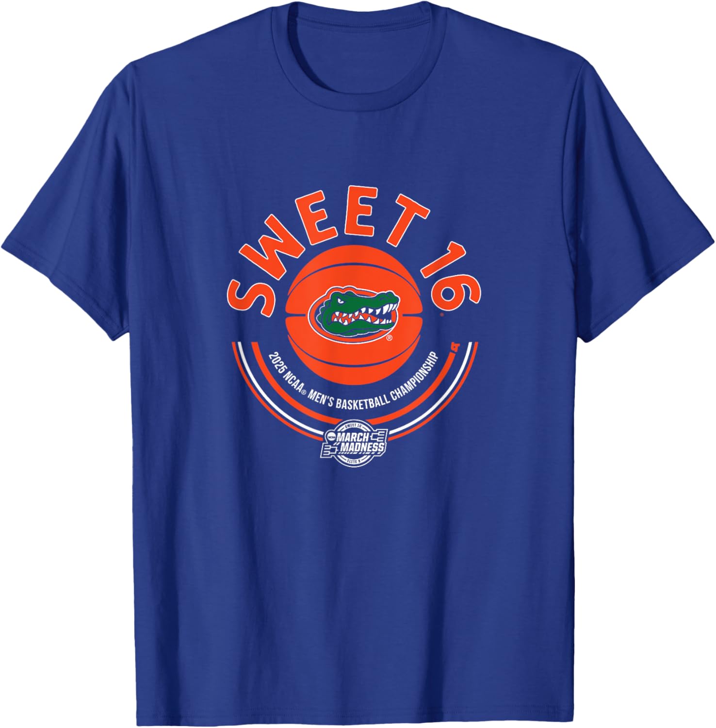Florida Basketball 2025 Sweet Sixteen NCAA T-Shirt for Sports Fans - 1