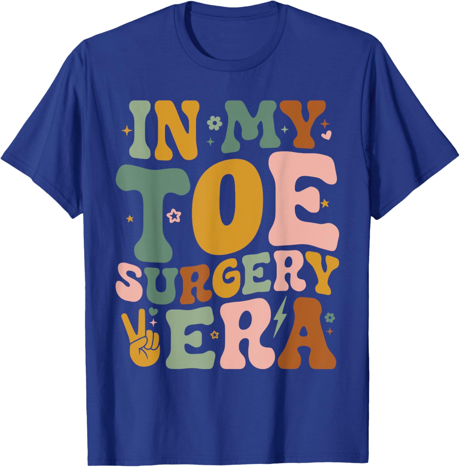 Funny Broken Toe Surgery Recovery T-Shirt for Toe Surgery Era Fans - 3