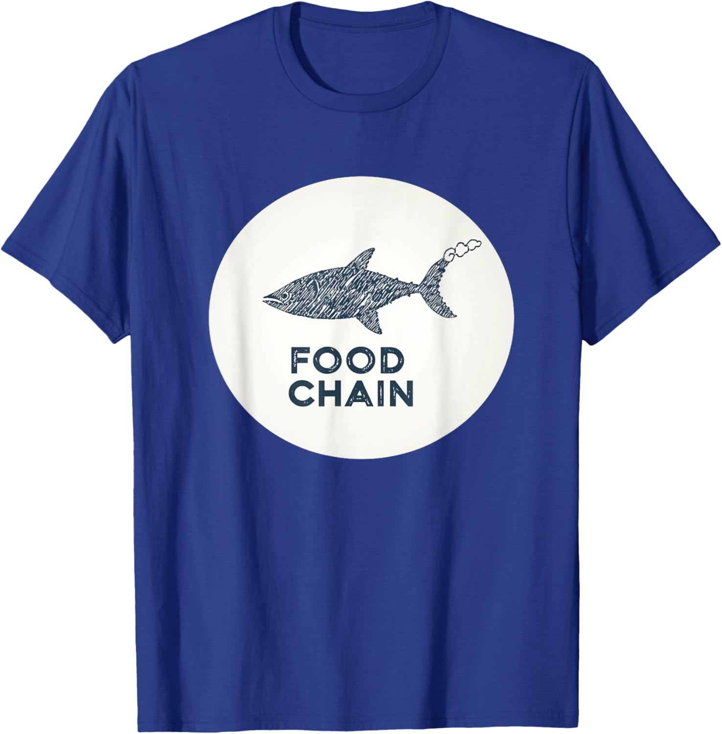 Fun Food Chain T-Shirt with Colorful Fish Costume for Kids - 2