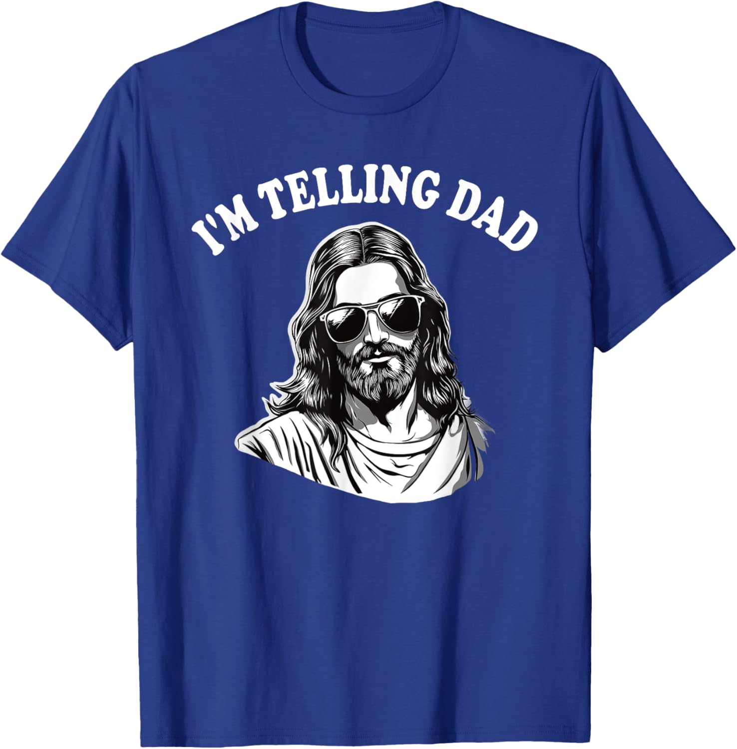 Funny Christian Jesus Meme Dad T-Shirt for Religious Humor Lovers - 17