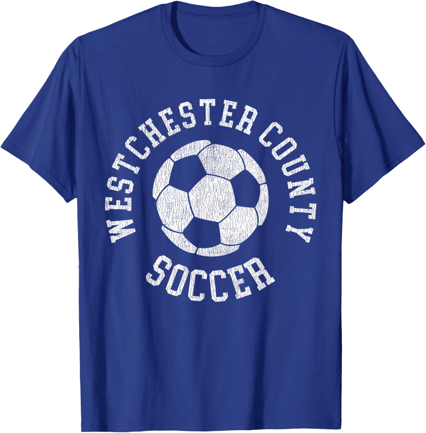 Westchester County Retro Distressed 90's Vintage Soccer T-Shirt - 5