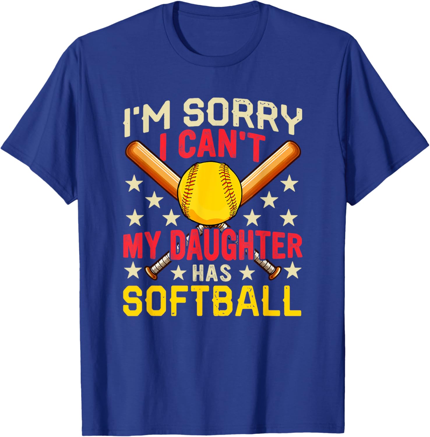 Funny Softball Player Costume Family T-Shirt for Daughters and Fans - 2