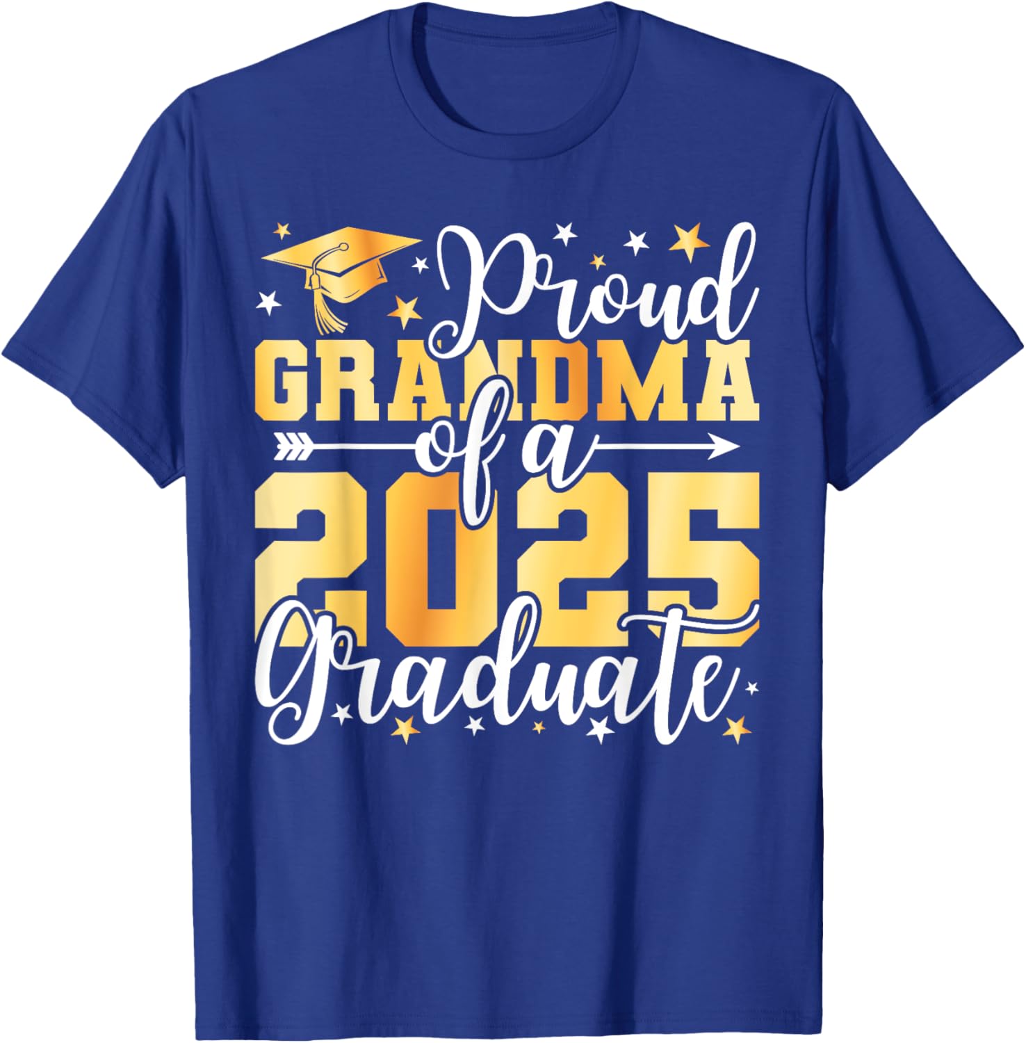 Proud Grandma of 2025 Graduate T-Shirt for Graduation Celebrations - 20