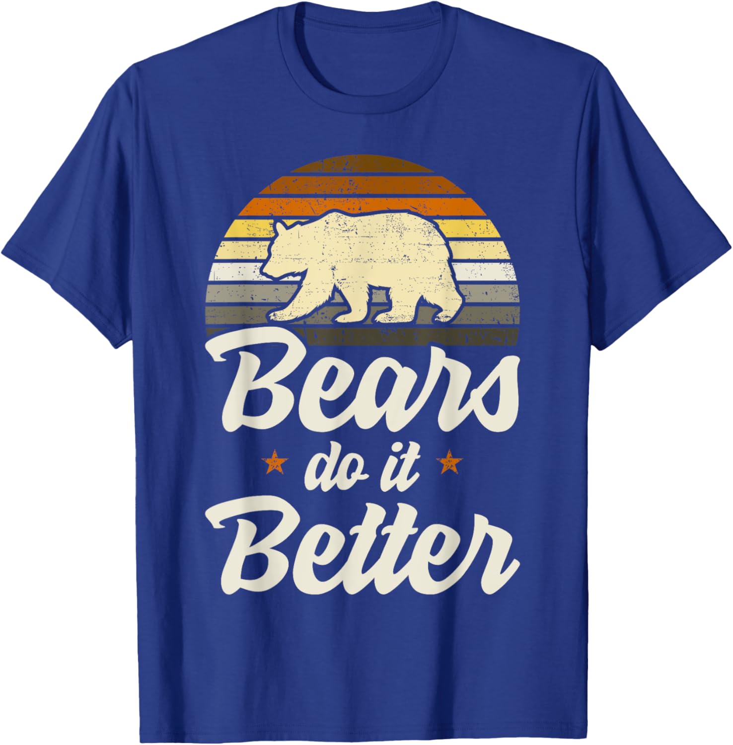 Bears Do It Better Bear Pride LGBT Flag T-Shirt for Gay Men - 8