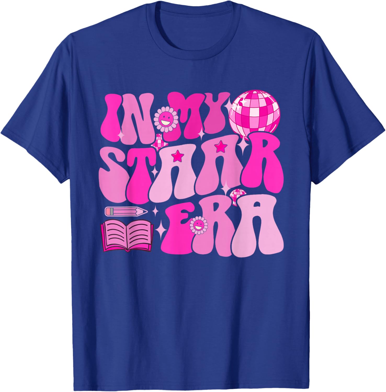 Motivational STAARe Teacher Student T-Shirt for Testing Day Fun - 13