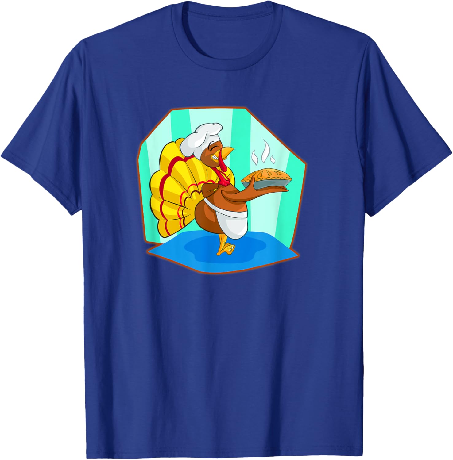 Cute Tom Turkey Thanksgiving T-Shirt for Festive Holiday Celebrations - 17