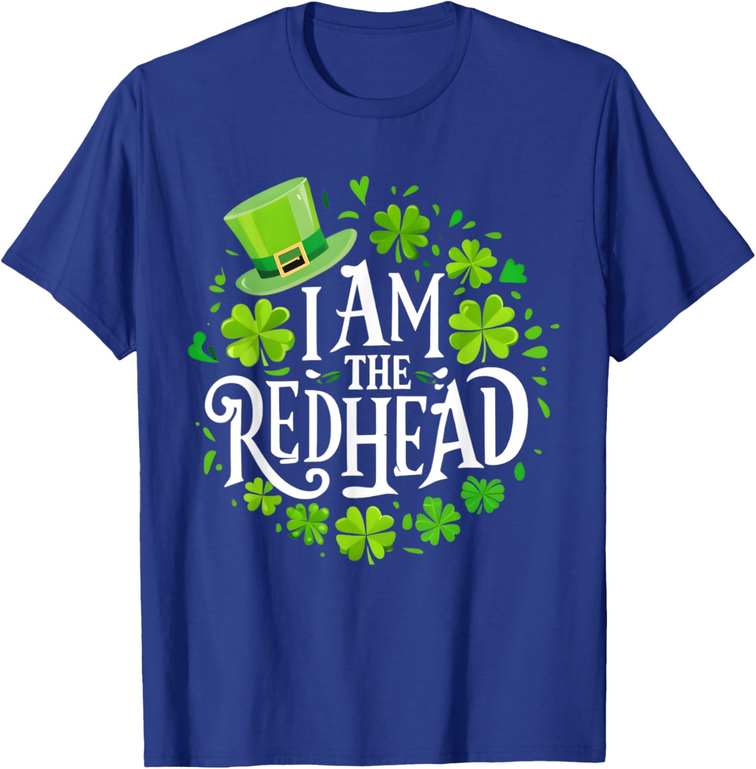 Funny St Patricks Day Redhead T-Shirt for Women - I Am The Redhead Dibs - 12