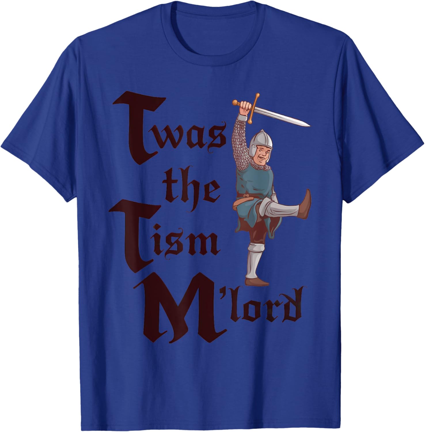 Funny Autism Awareness T-Shirt Twas The Tism M Lord for Supportive Style - 4