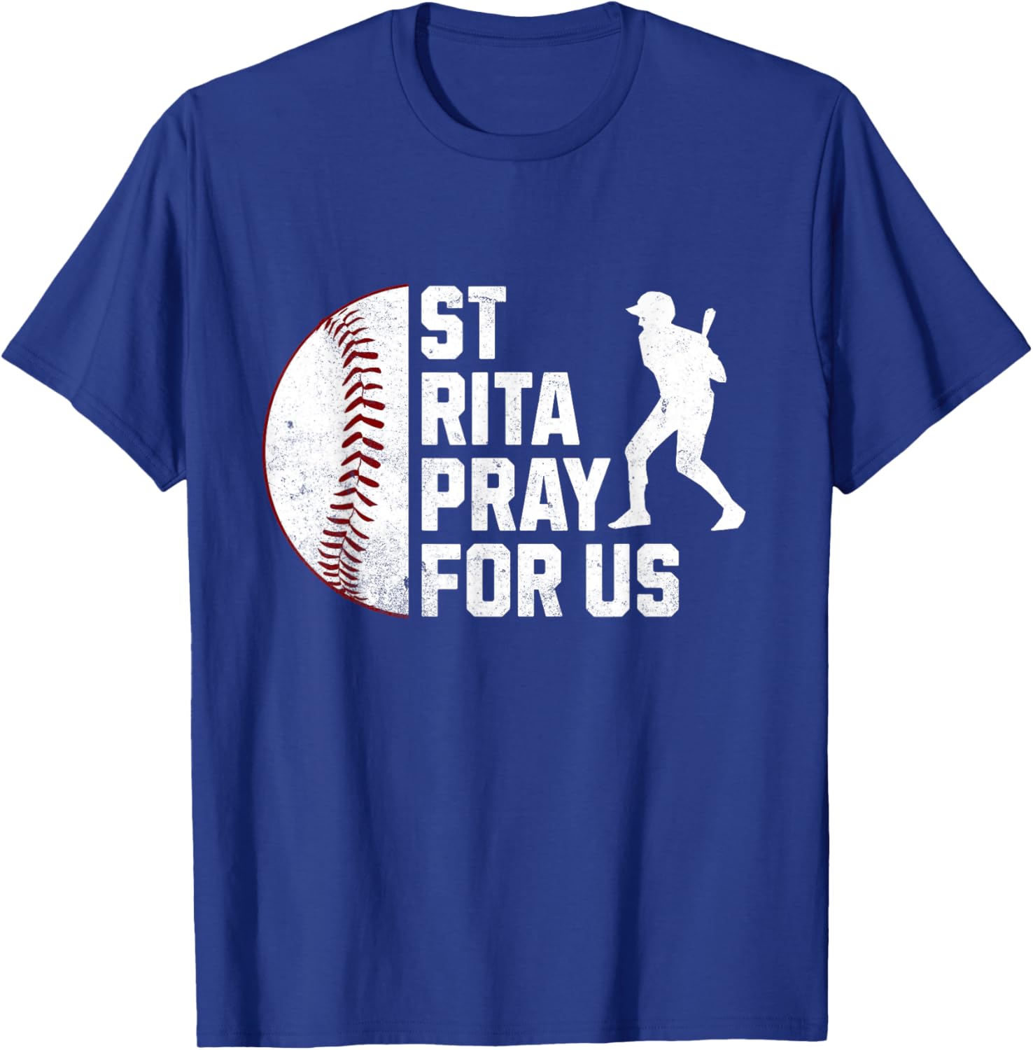 St Rita of Cascia Baseball Batter Patron Saint T-Shirt for Sports Lovers - 19