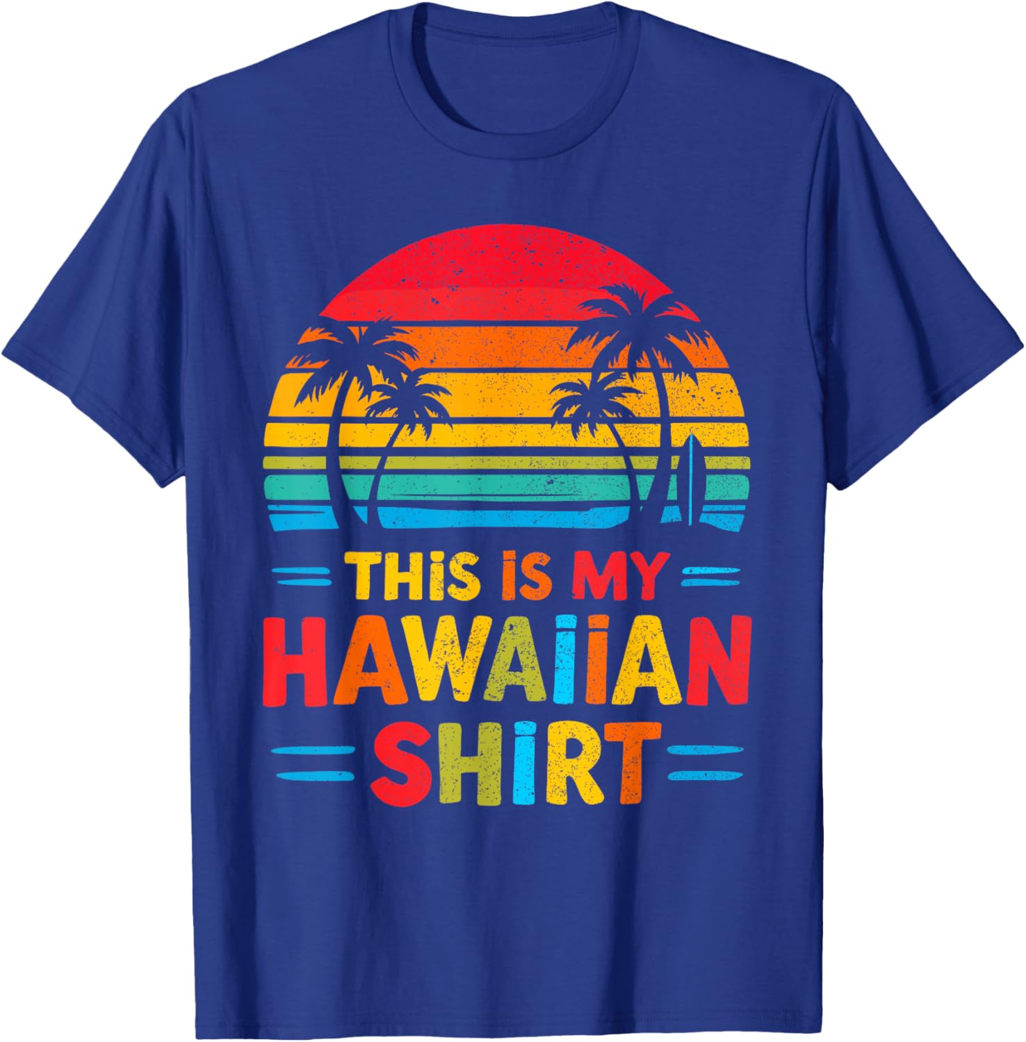 This Is My Hawaiian Shirt Luau Party Costume Fun Hawaii Graphic Tee - 5