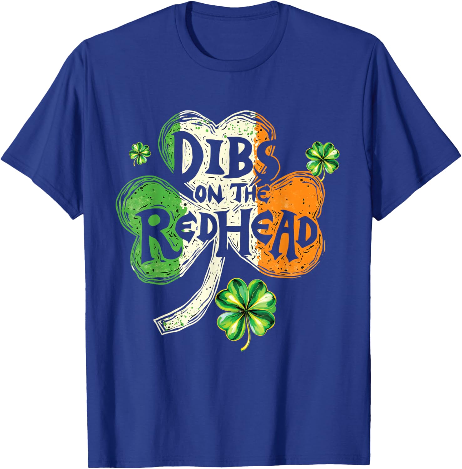 Dibs on the Redhead St Patrick's Day Shamrock T-Shirt for Women - 13