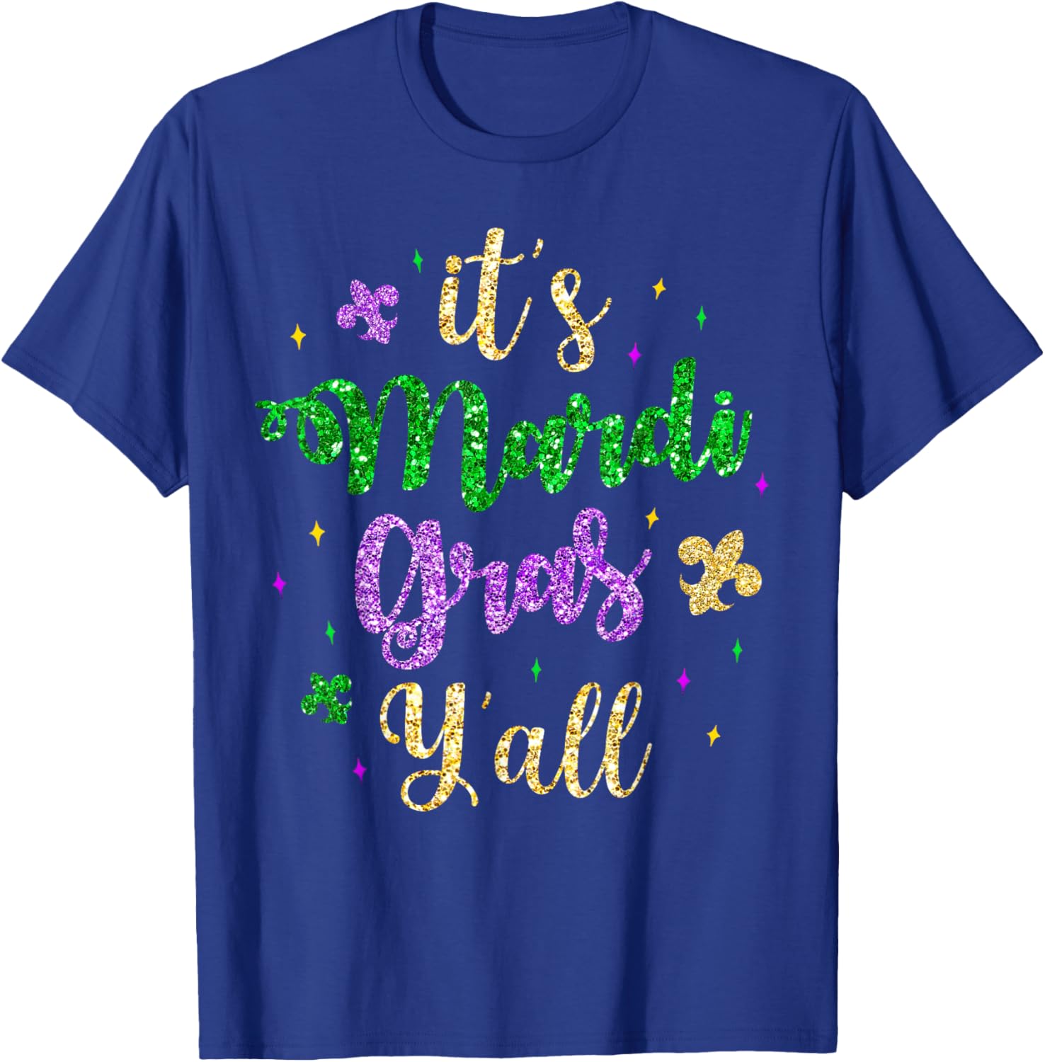Mardi Gras Y'all Masks T-Shirt for Women and Kids - Fun Party Costume - 8