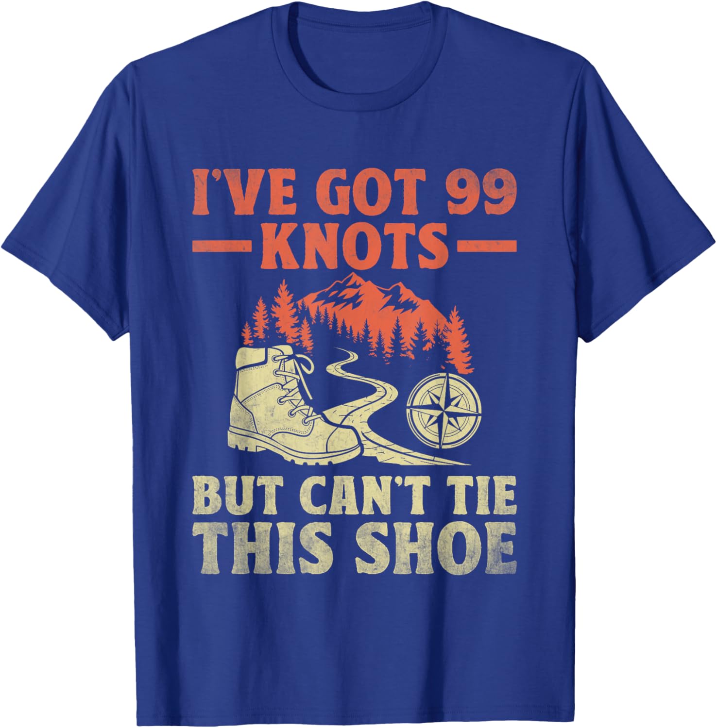 Funny Scout T-Shirt I've Got 99 Knots But Can't Tie This Shoe - 5