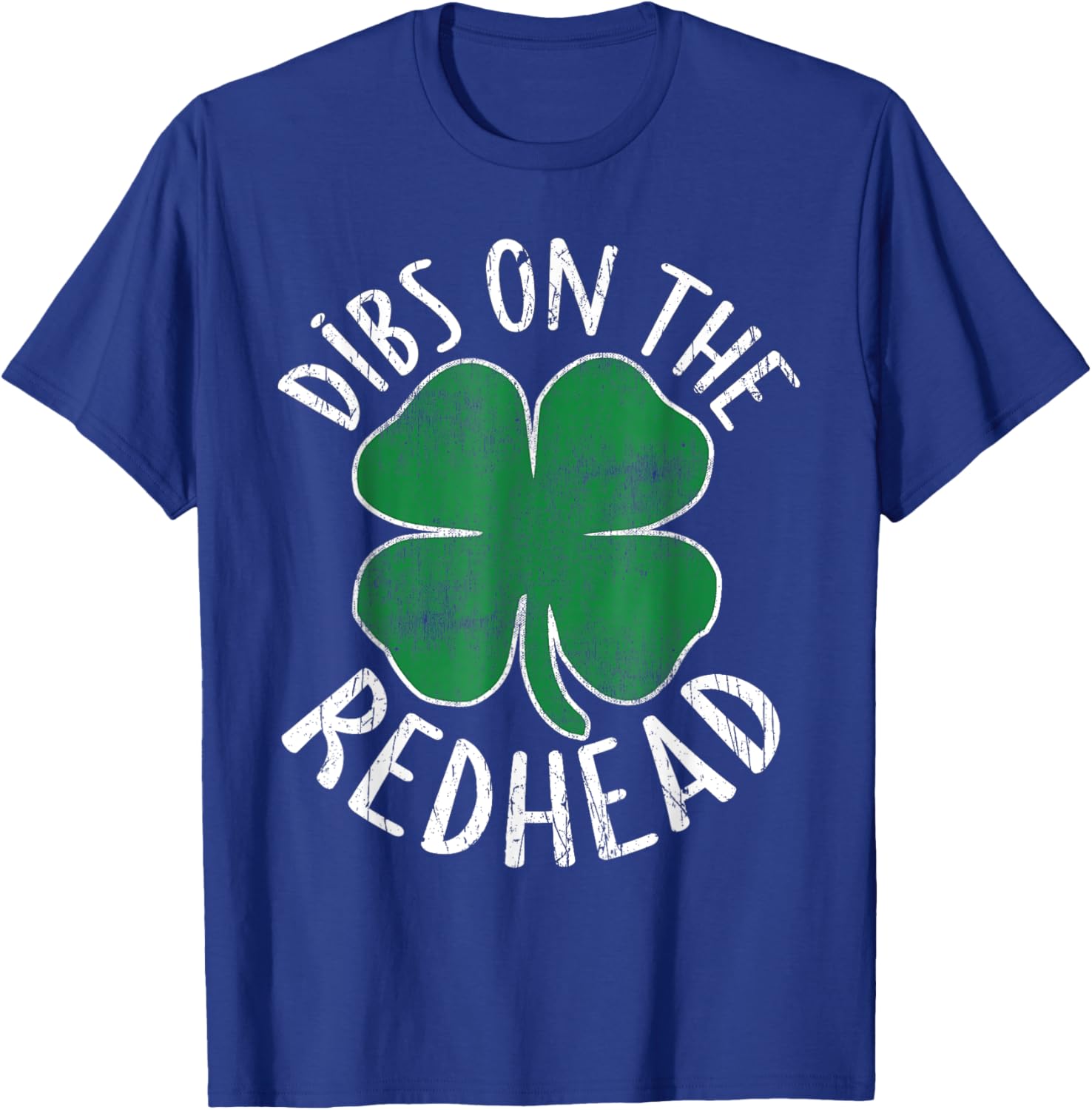 Dibs On The Redhead Shamrock T-Shirt for St Patricks Day Fun - 21