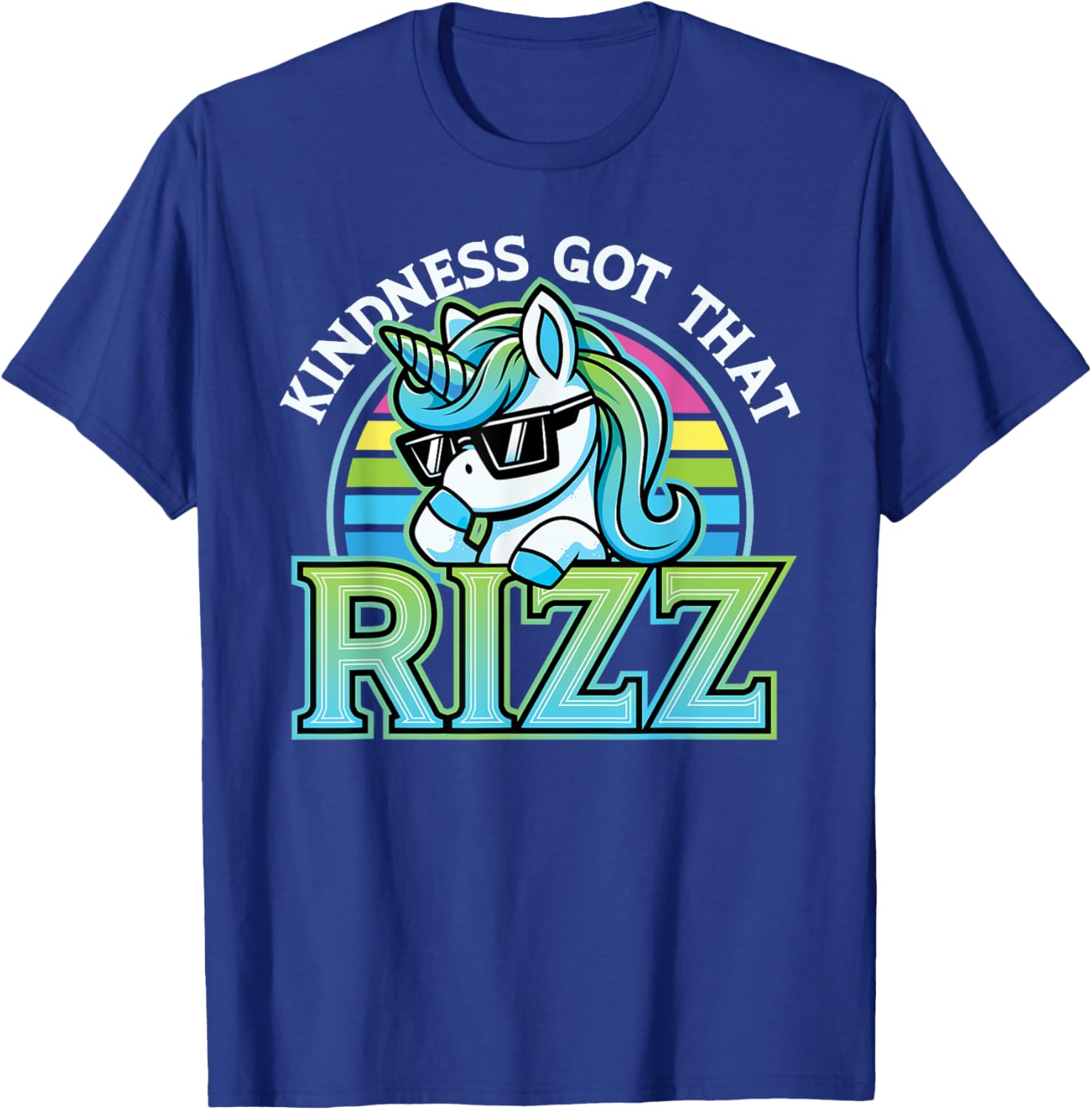Kindness Anti Bullying Week Unicorn Got Rizz T-Shirt for Kids - 2