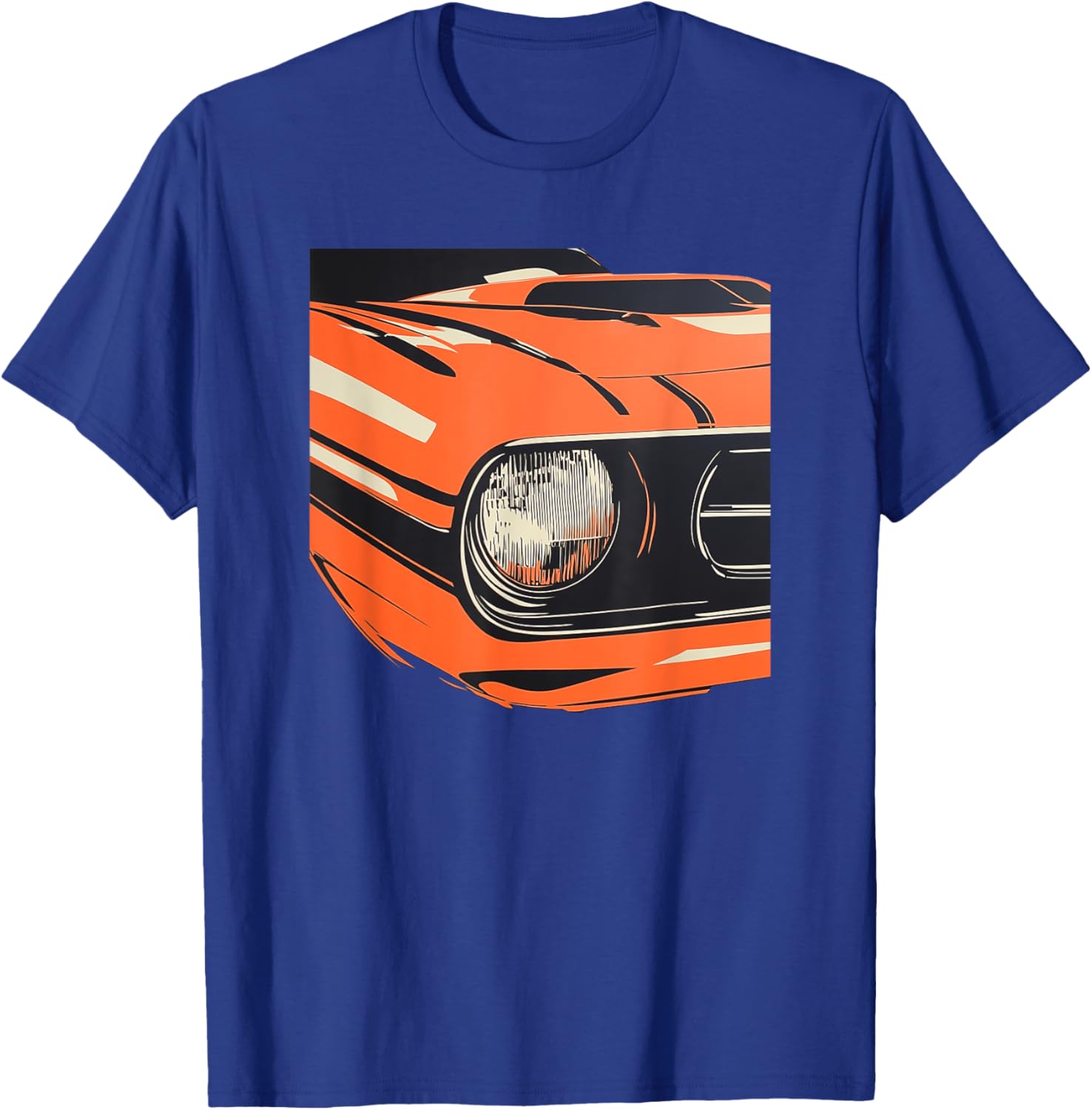 1970 Hemi Muscle Car Cuda T-Shirt for Classic Car Enthusiasts - 1