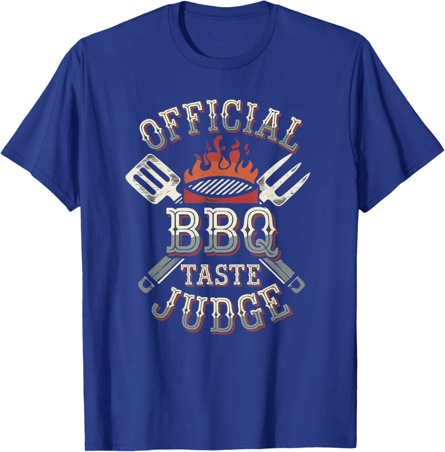 Official BBQ Taste Judge Grilling T-Shirt for Food Lovers and BBQ Fans - 8