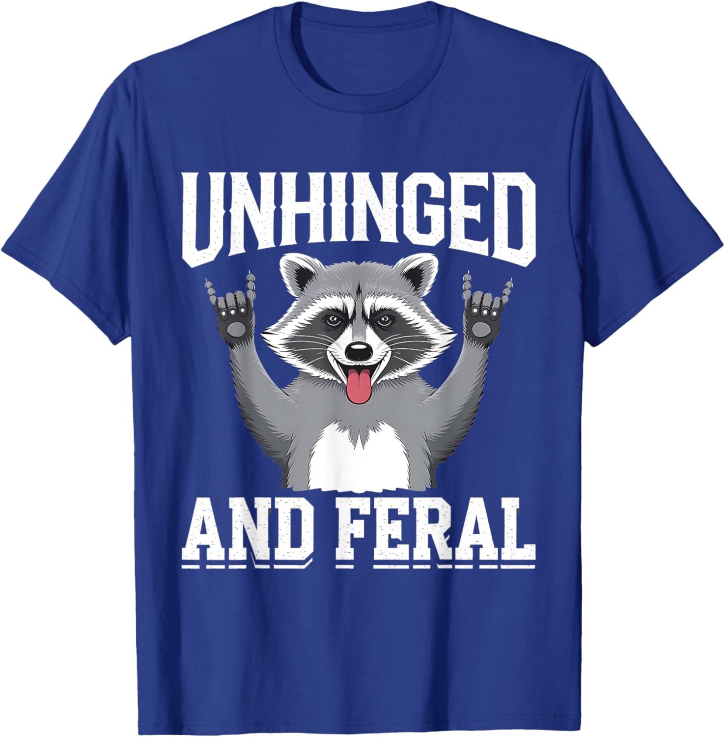 Feral Raccoon Retro Chaos Vibes T-Shirt for Fun and Stylish Outfits - 18