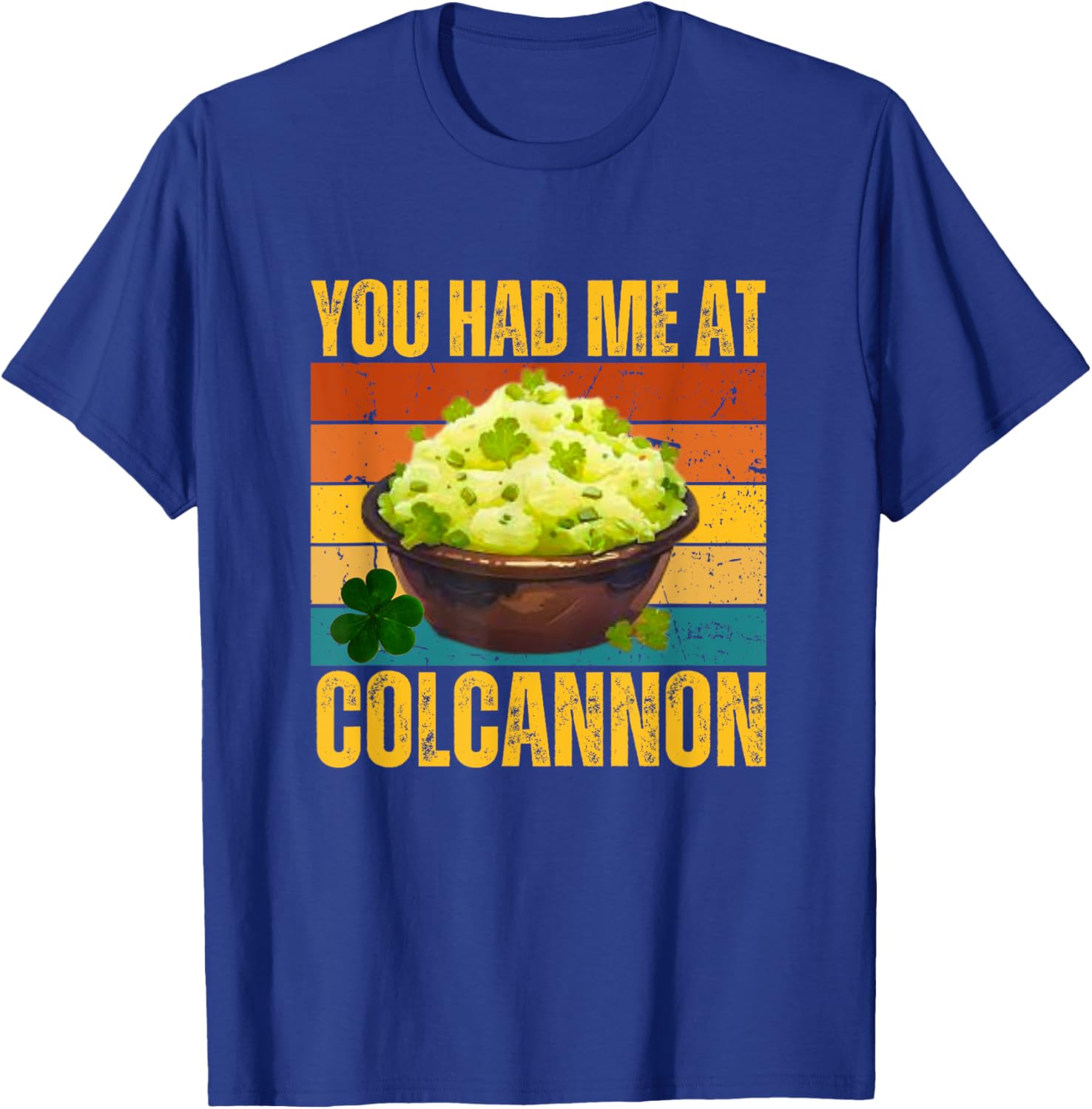Funny Retro Colcannon T-Shirt for Irish Food Lovers - Unique Gift Idea - 1