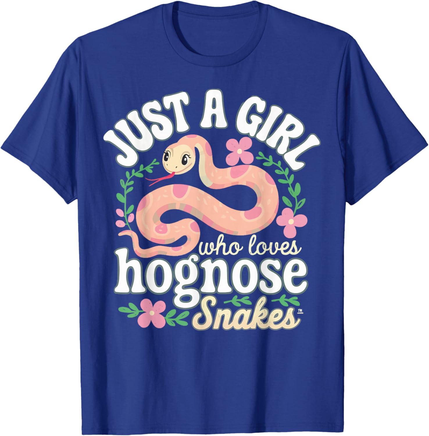 Just A Girl Who Loves Hognose Snakes Tee Shirt for Snake Lovers - 4